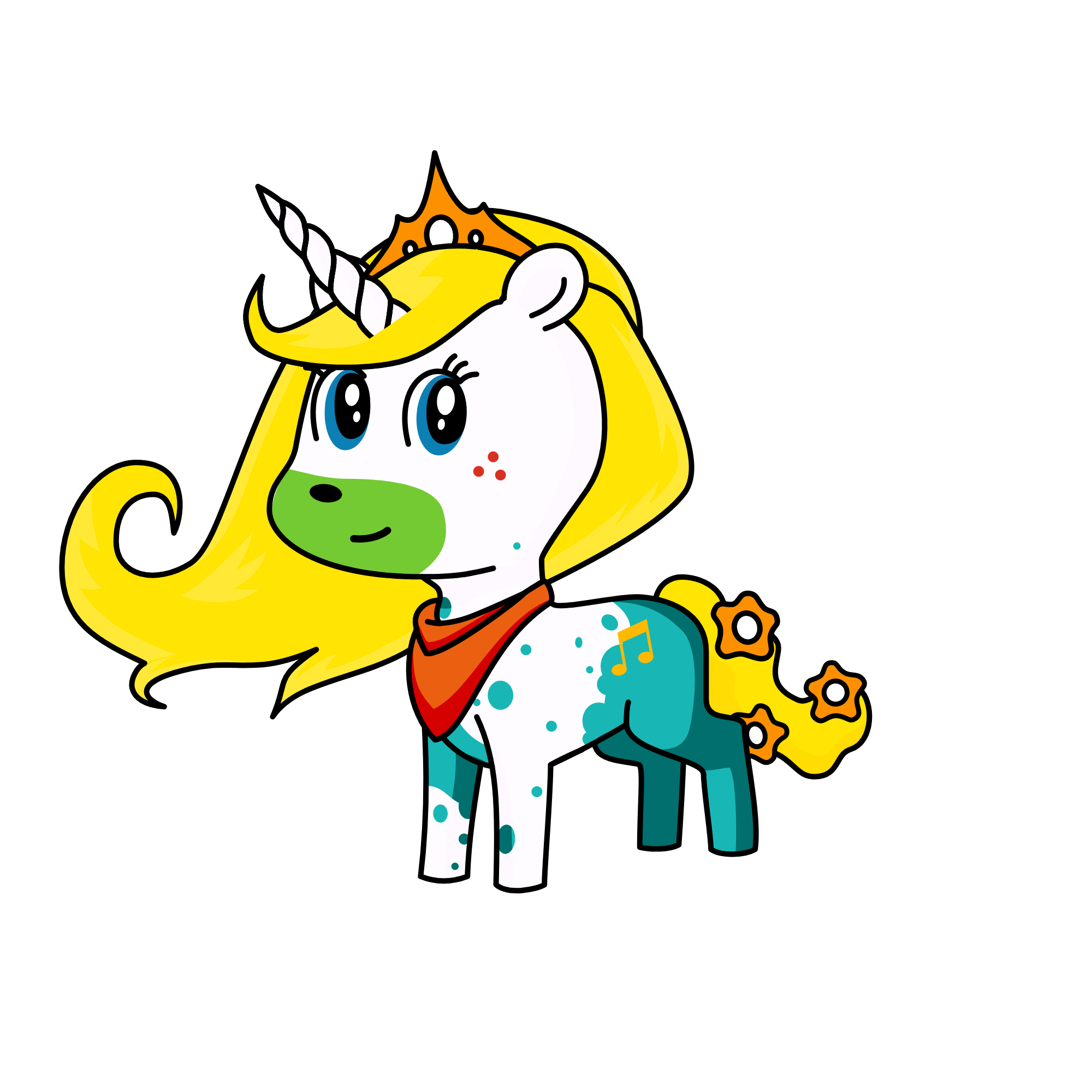  sunnny nnnnn, the unicorn