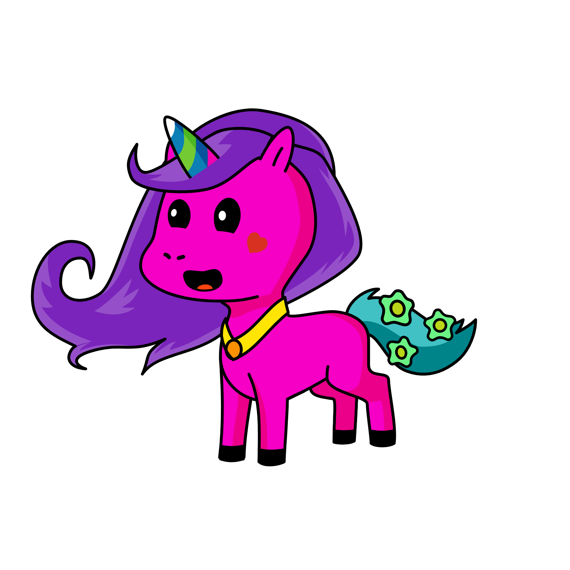 Princess sara, the unicorn