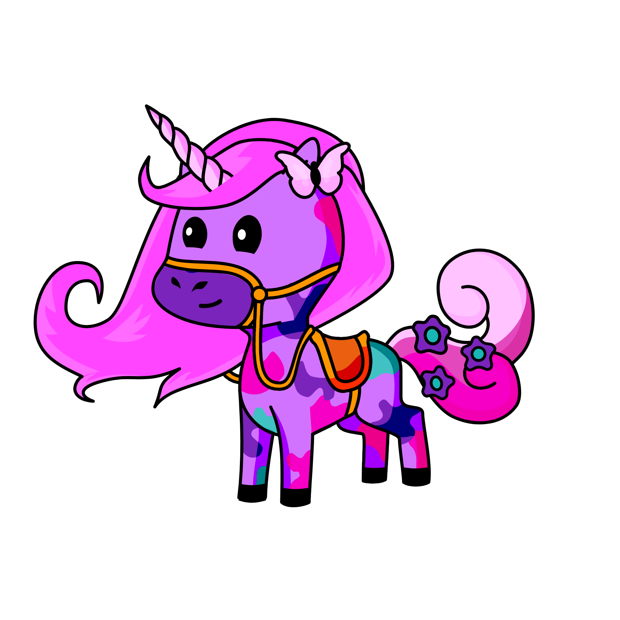 Moon, the unicorn