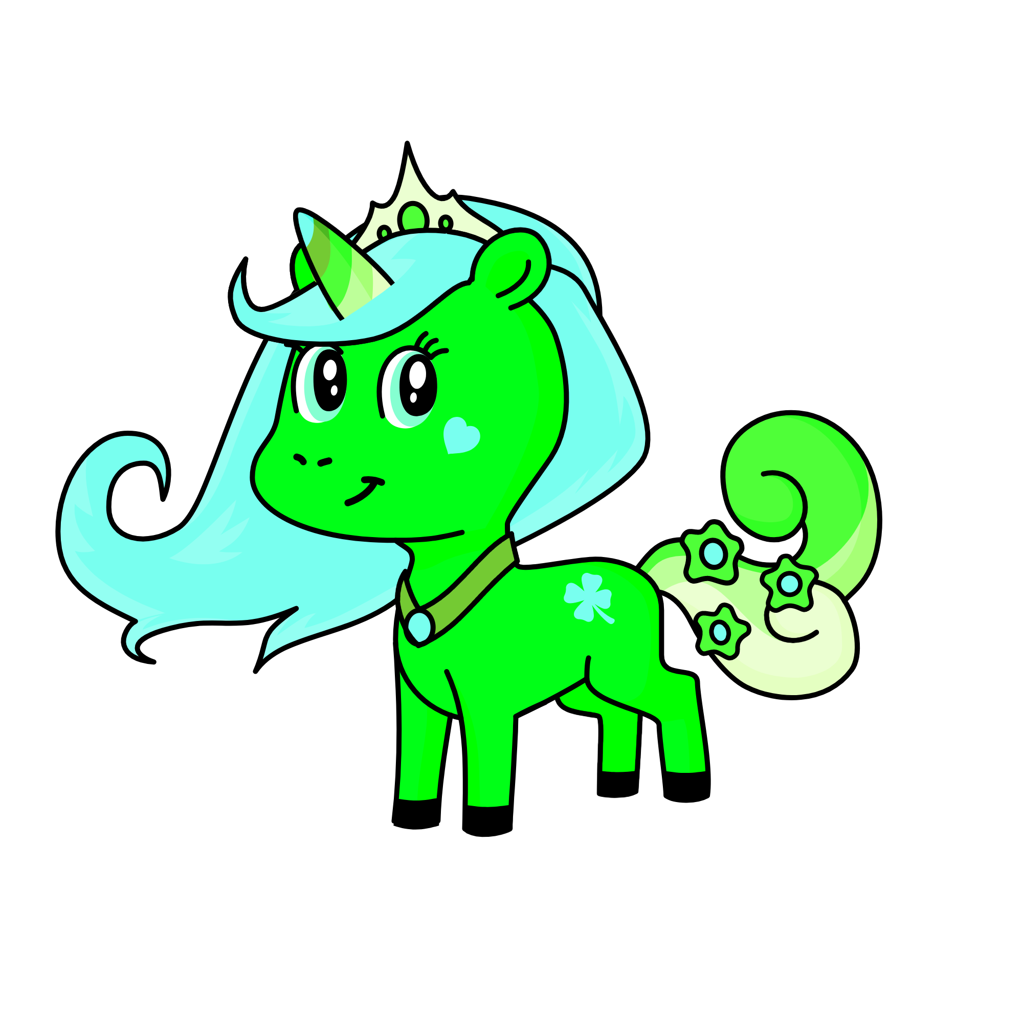 Goddess of Nature, the unicorn