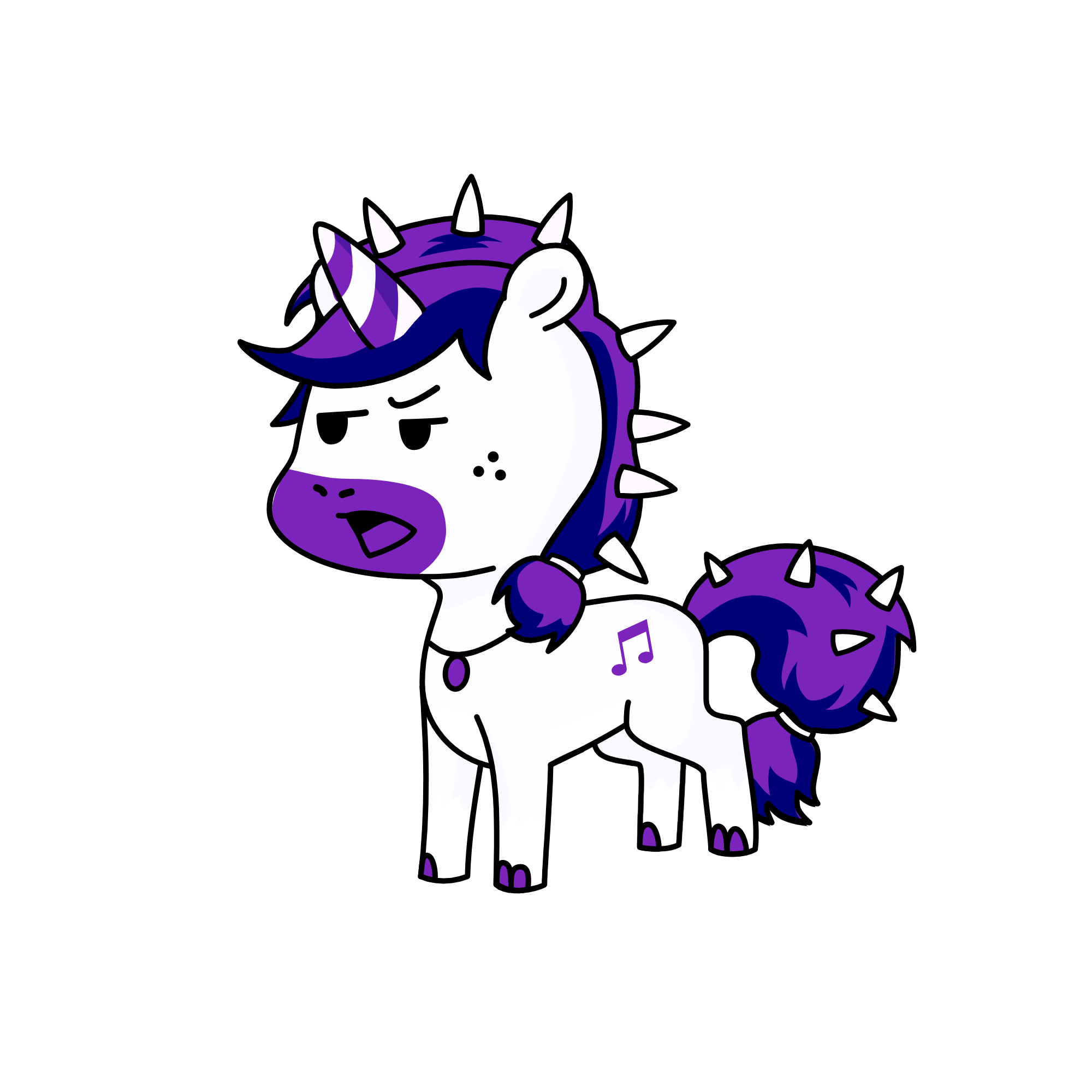 Marado, the unicorn