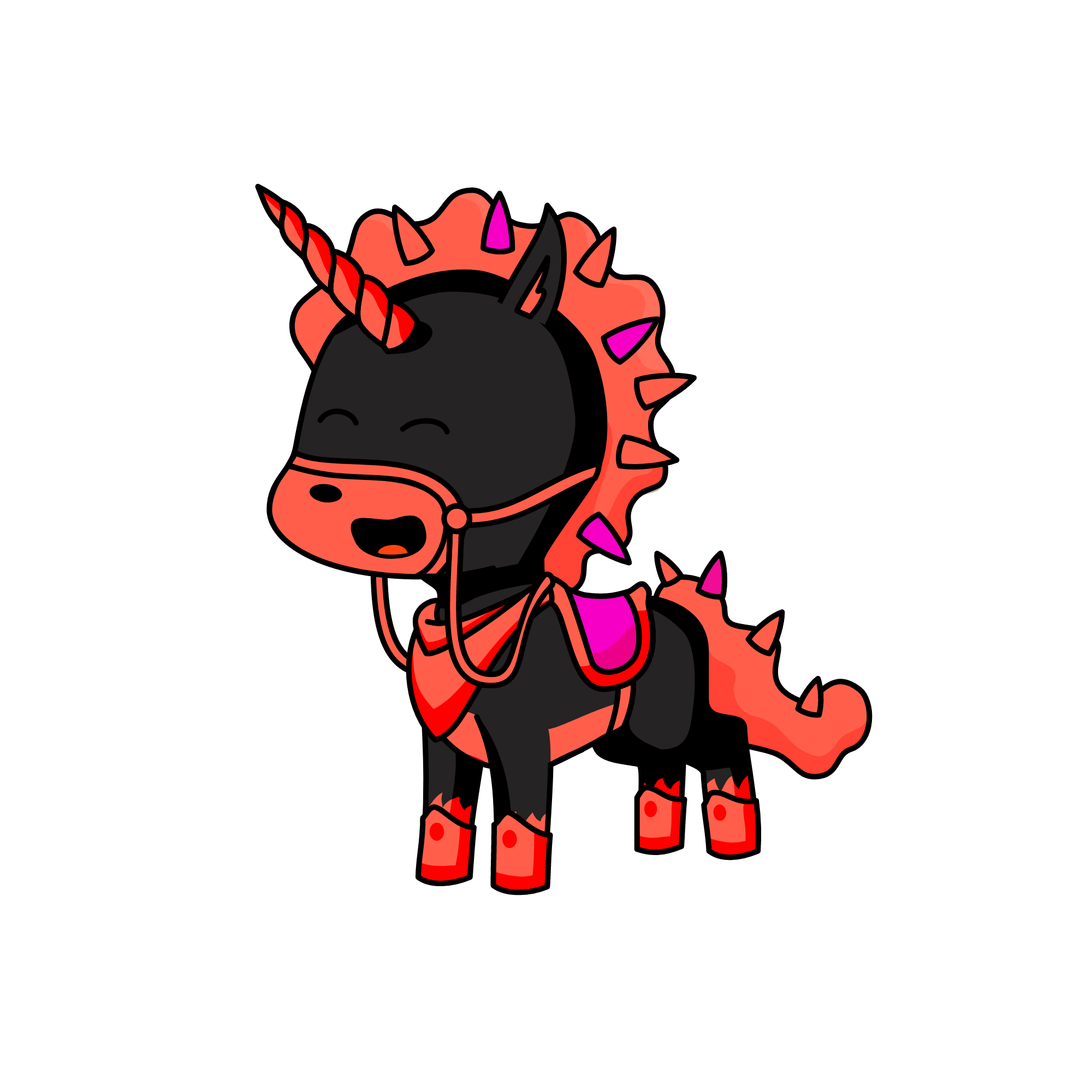 Cattycorn, the unicorn