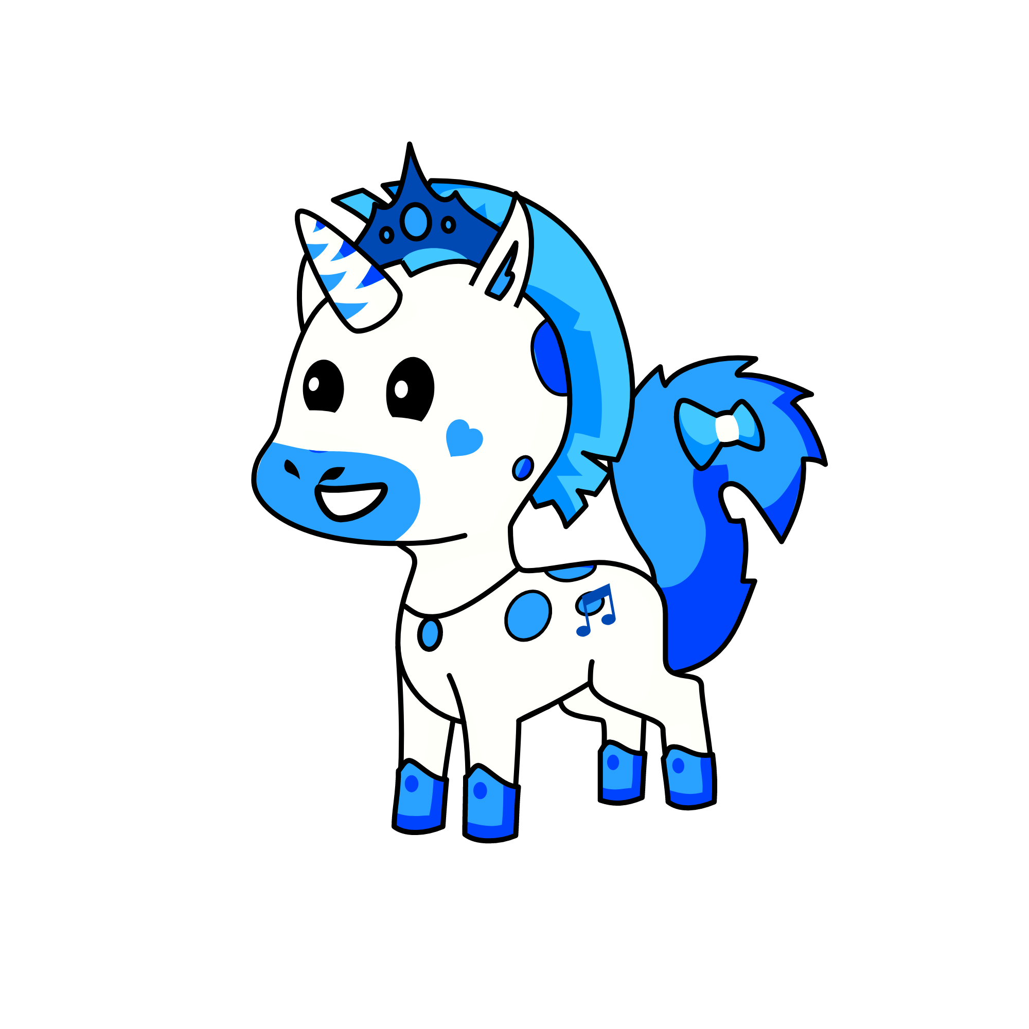 Queen Icicle , the unicorn