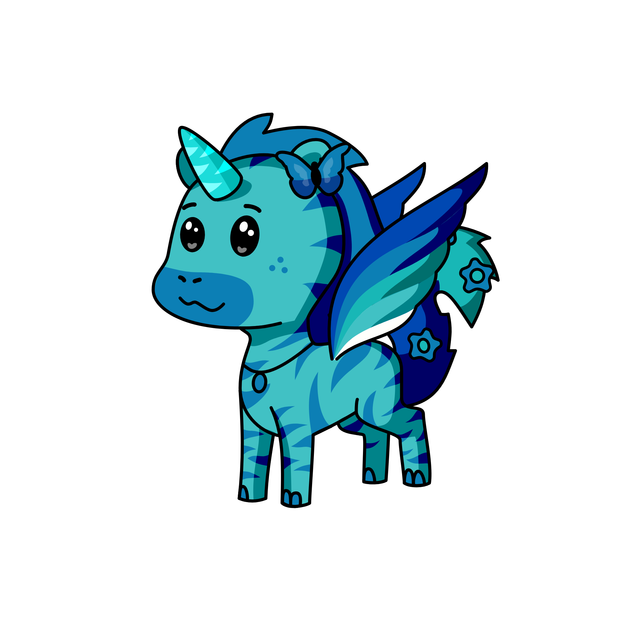 Thalia, the unicorn