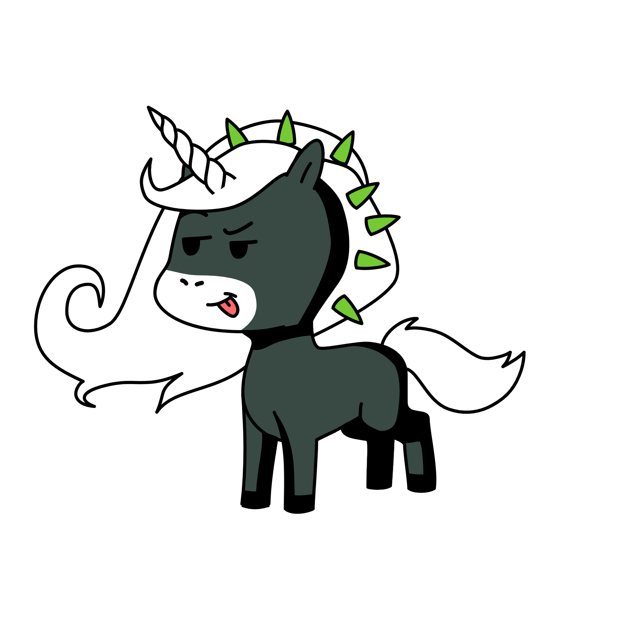 e, the unicorn