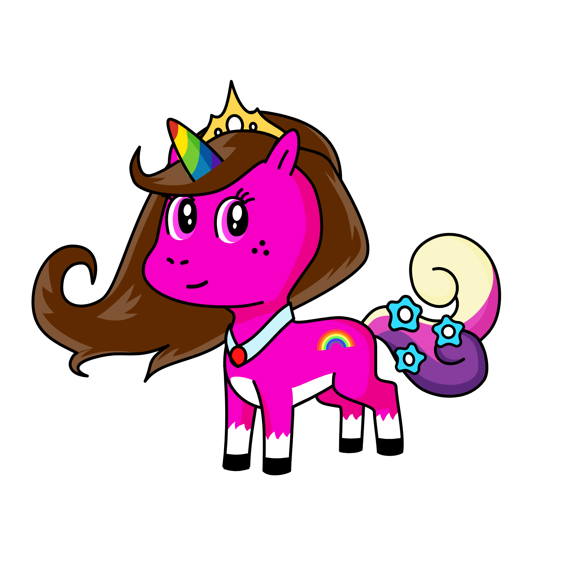 Rose, the unicorn