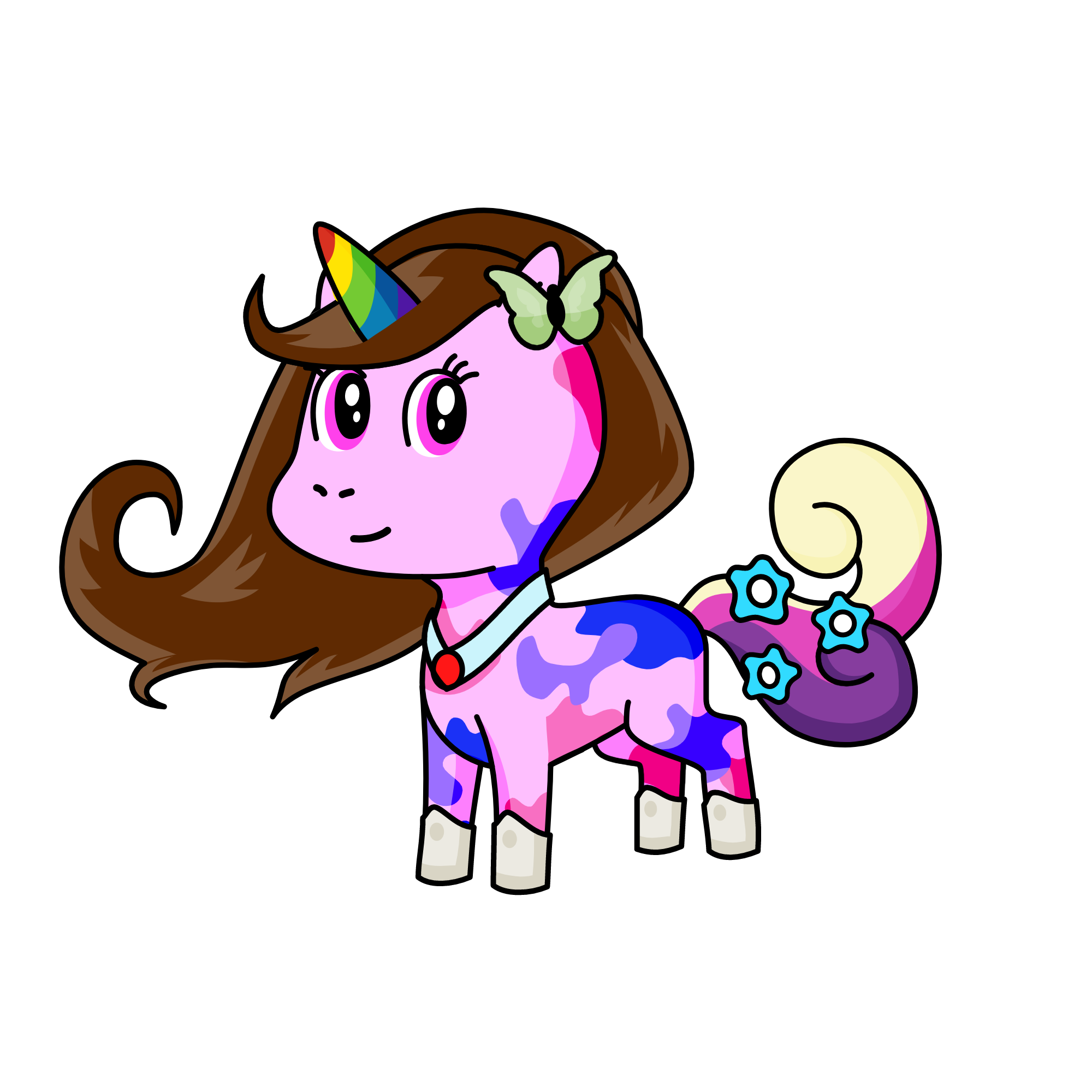 Rose, the unicorn