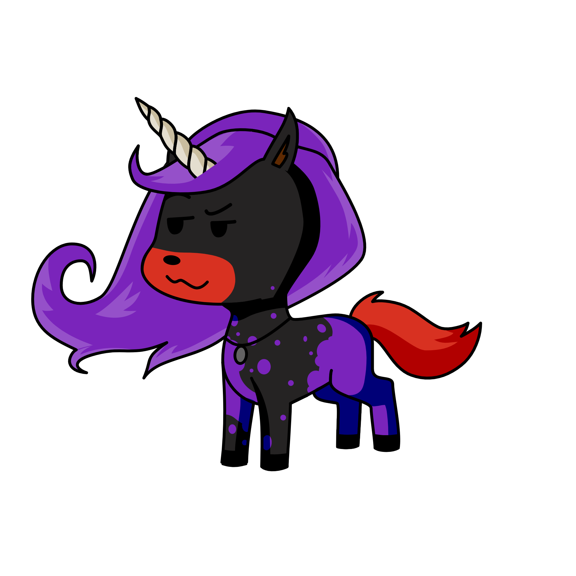 (me) Alison, the unicorn