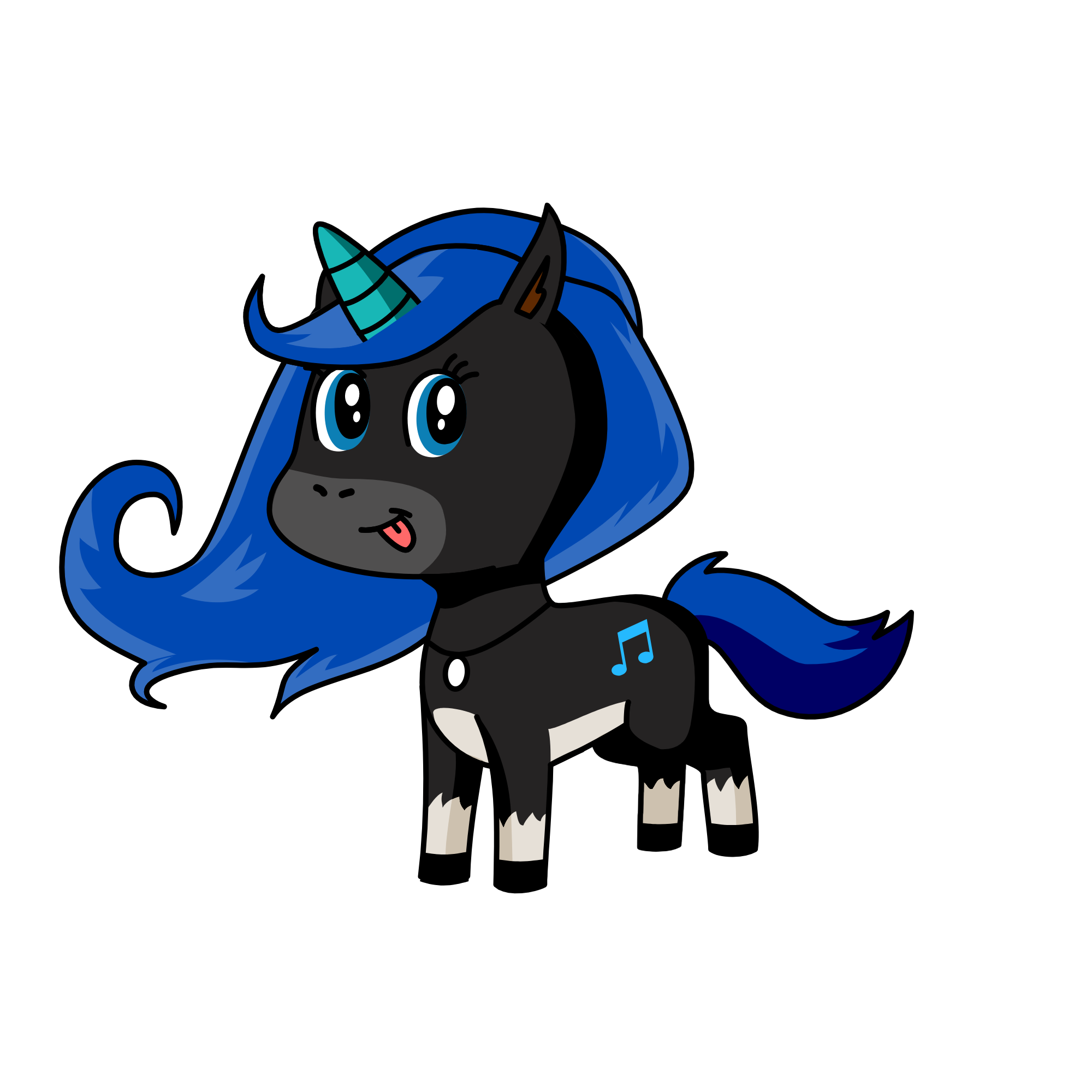 unicor ni de amor noche, the unicorn