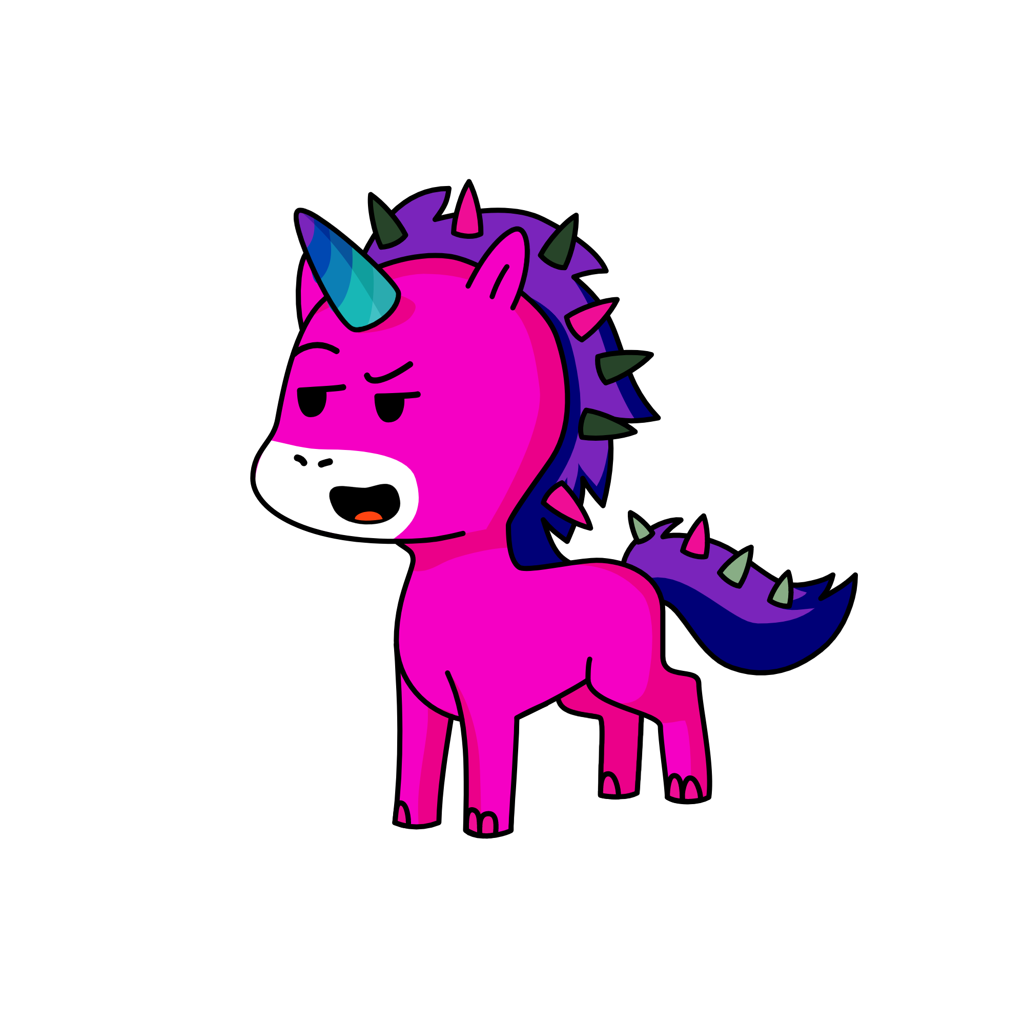 Peyton, the unicorn