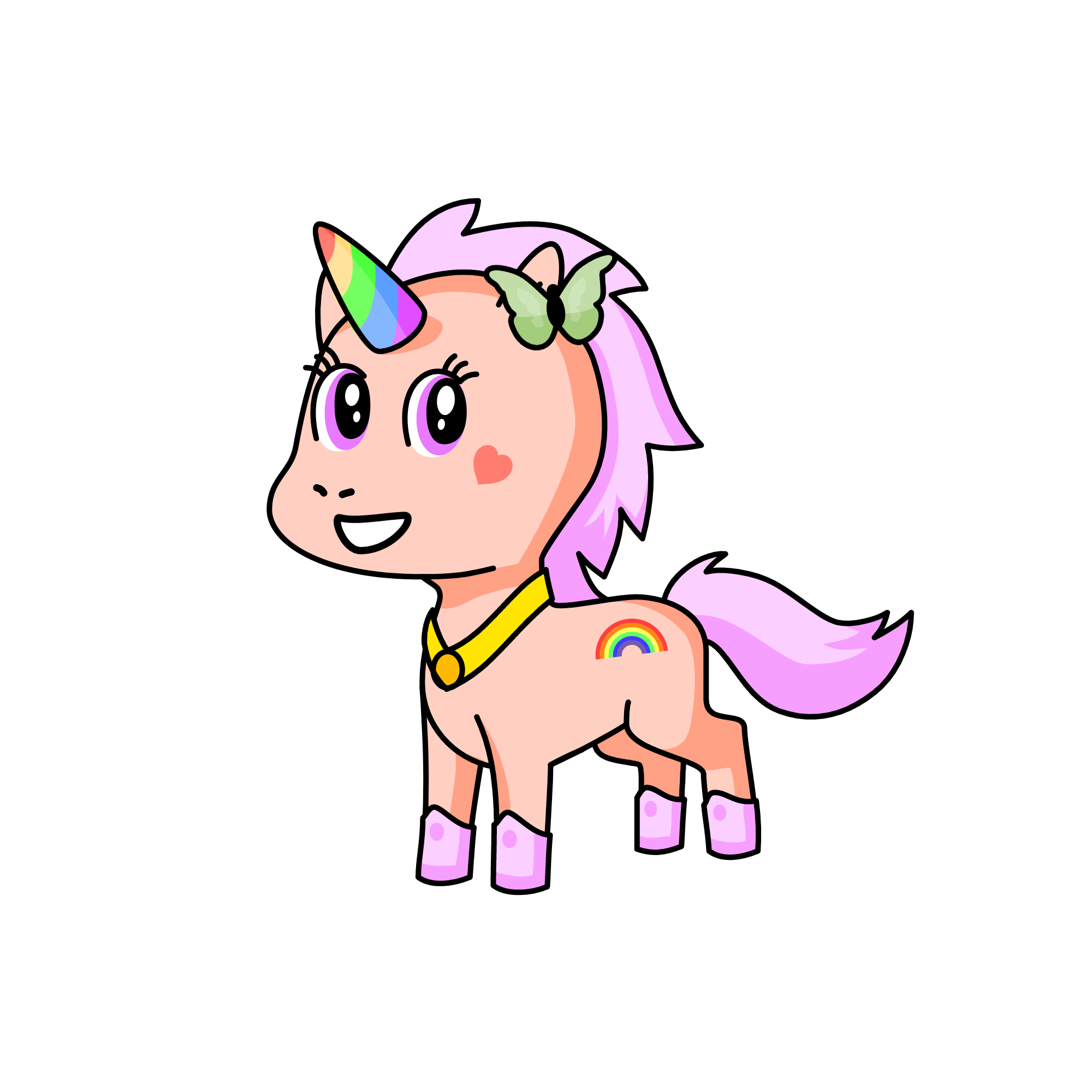 Mili, the unicorn