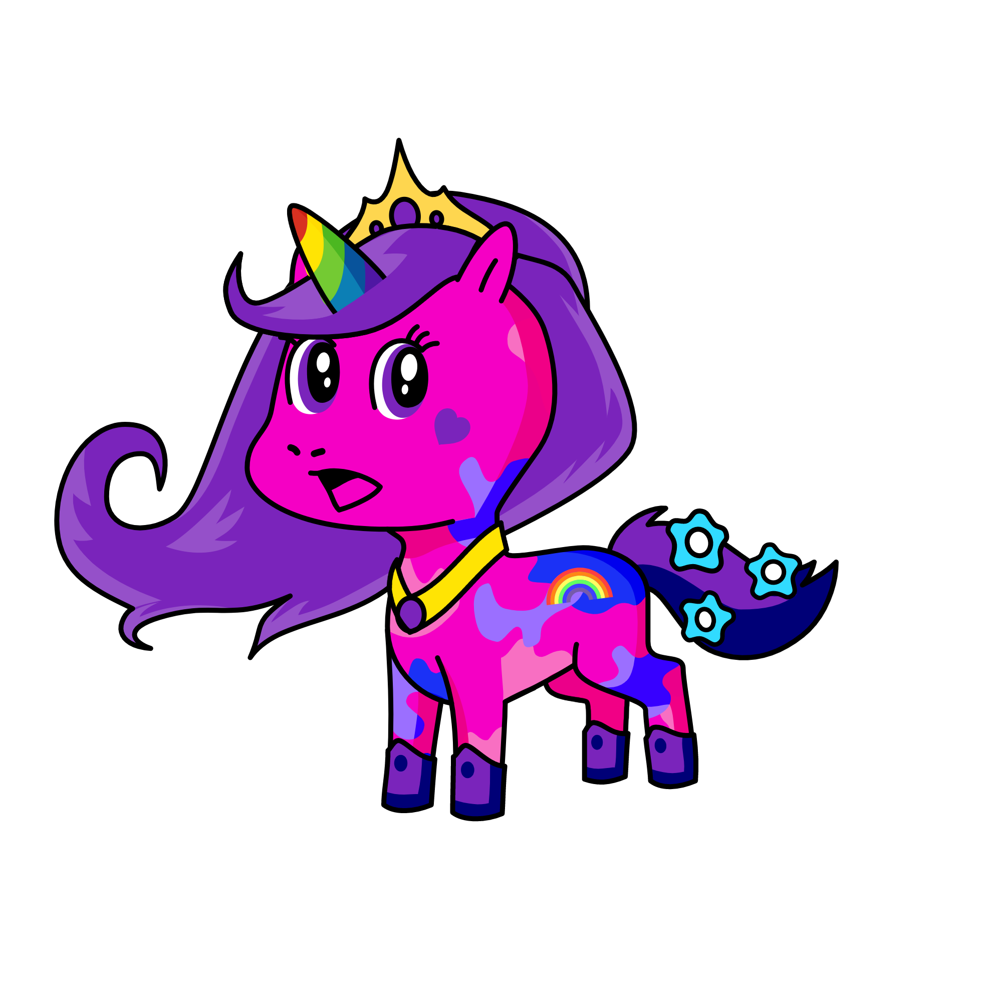 ah its so hot, the unicorn