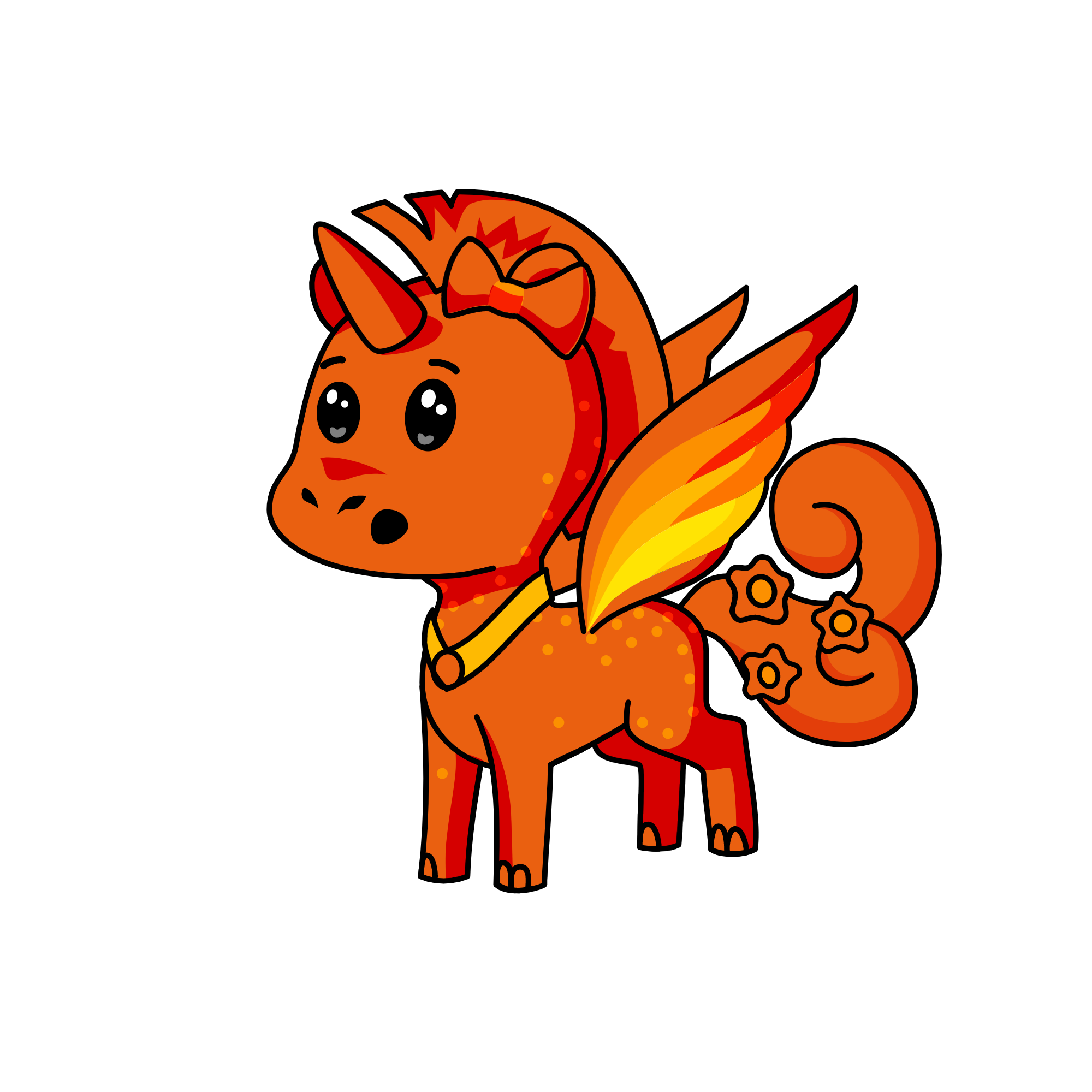 Pumkin, the unicorn