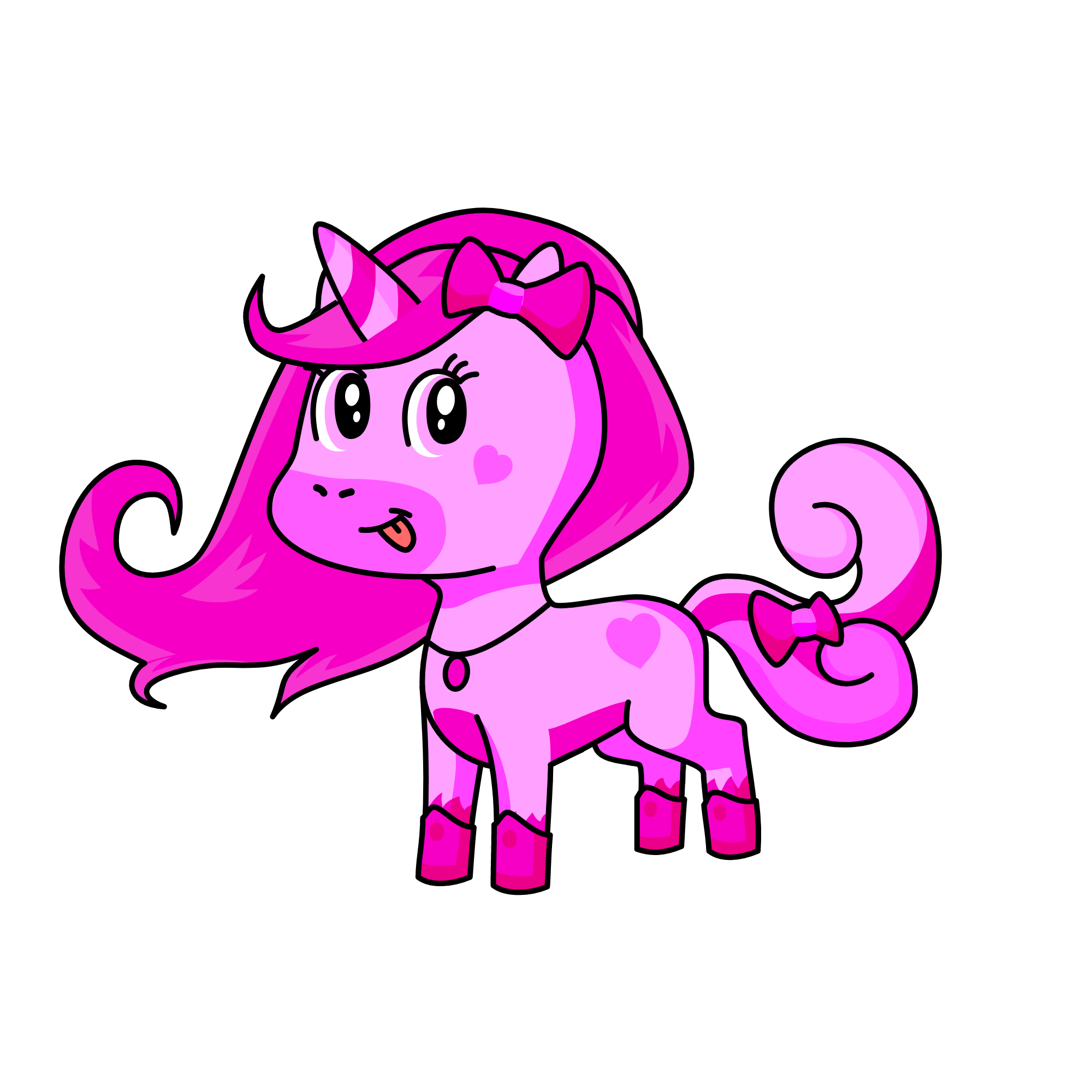 XxPinky_HeartxX, the unicorn