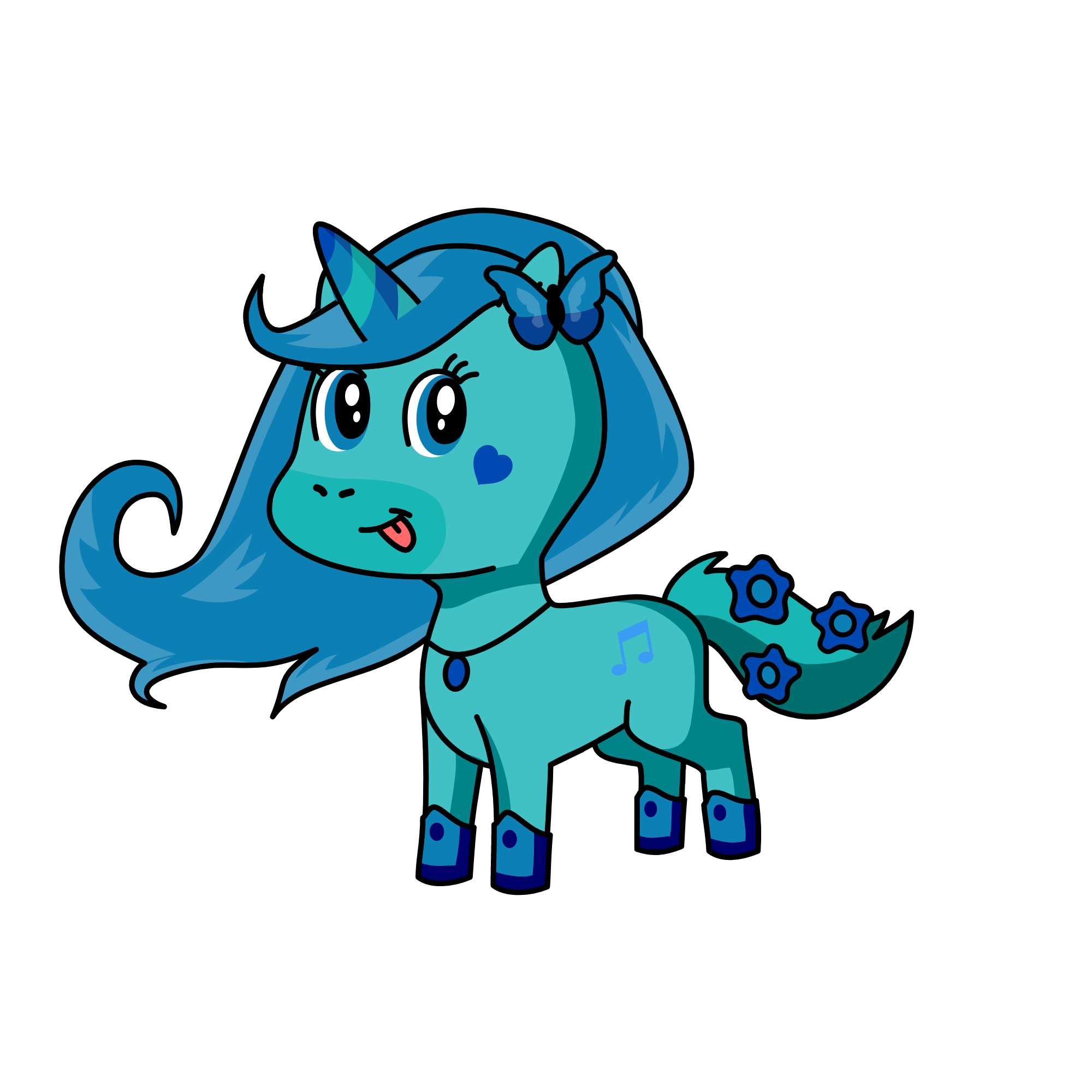 XxBlury_FlyxX, the unicorn