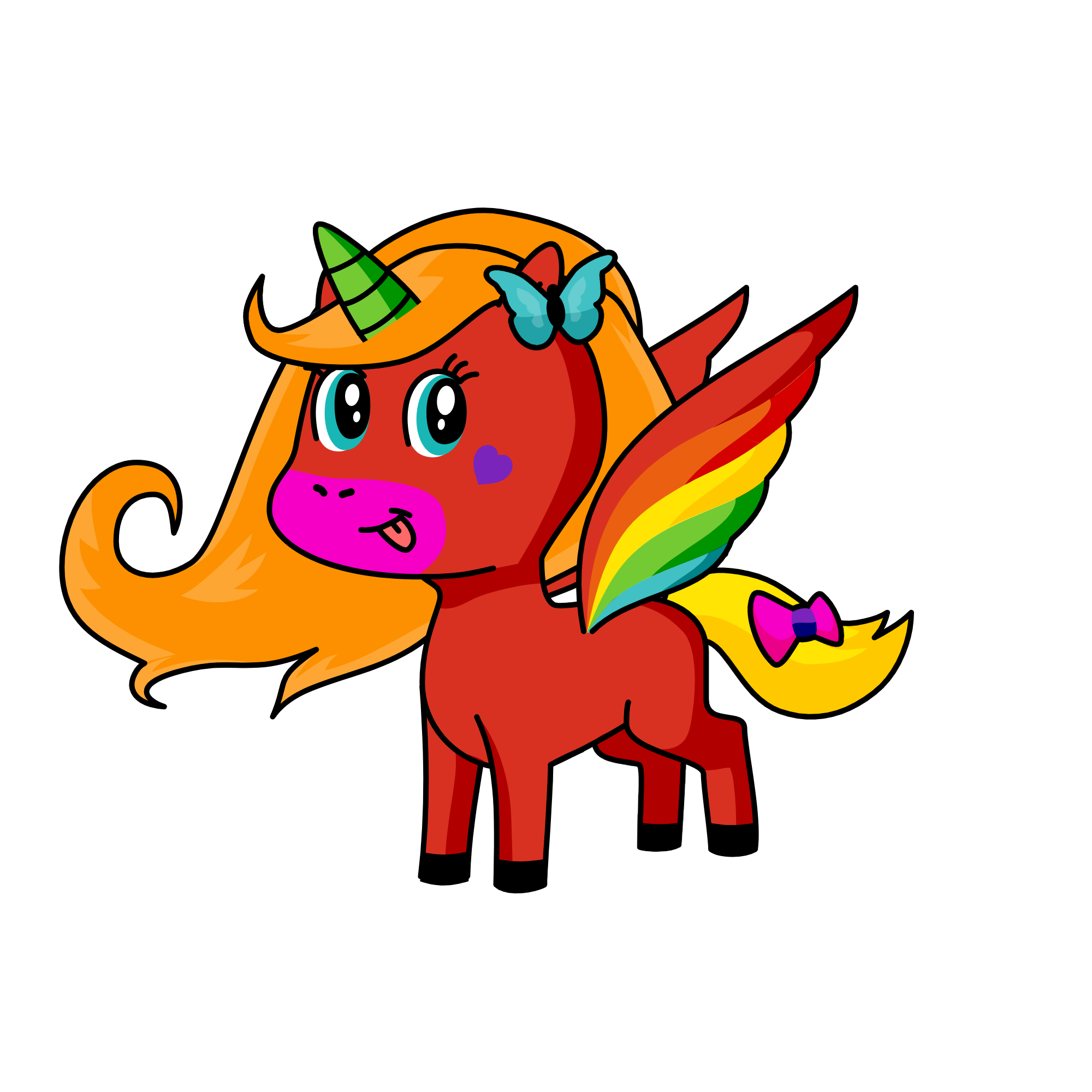 XxRainbow_LightxX, the unicorn