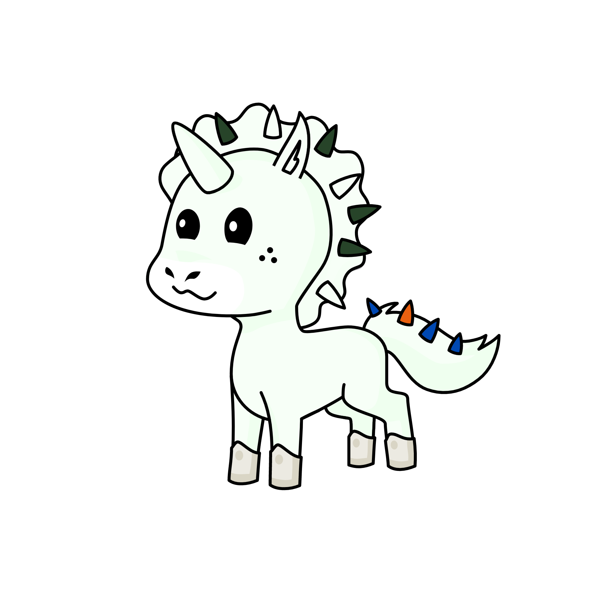 hi, the unicorn
