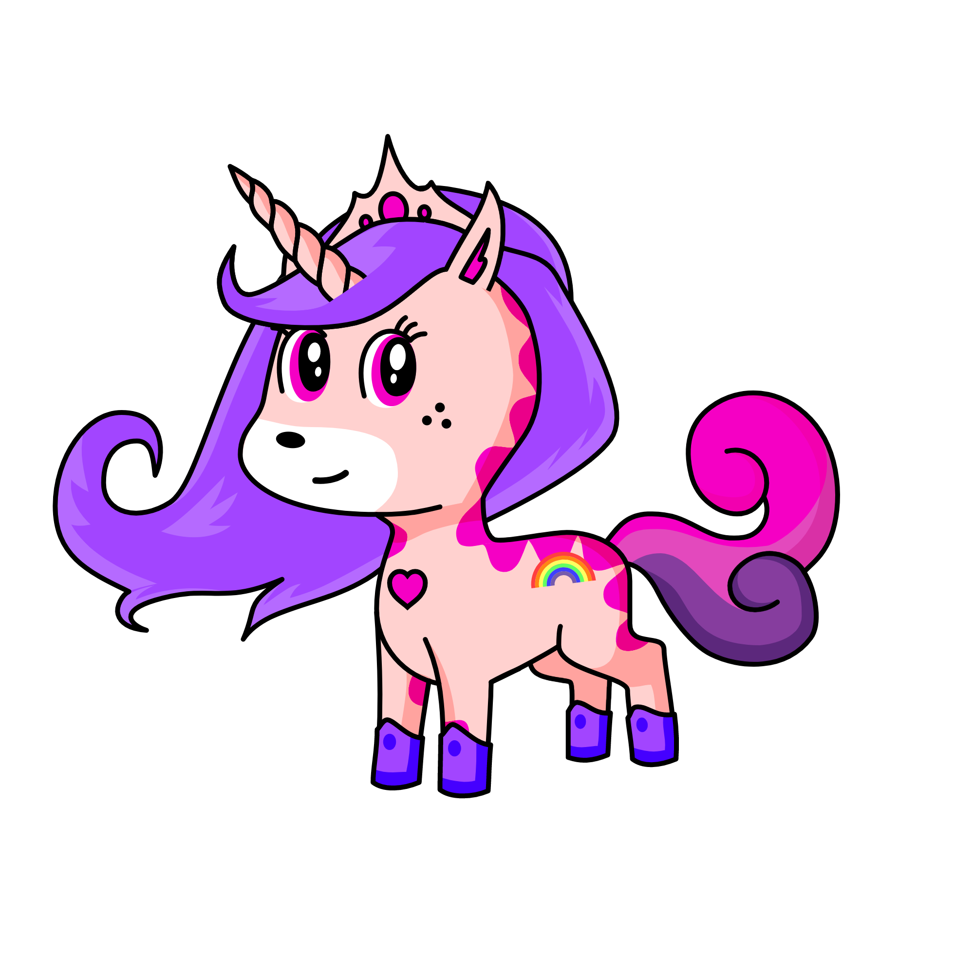 princess pinky, the unicorn