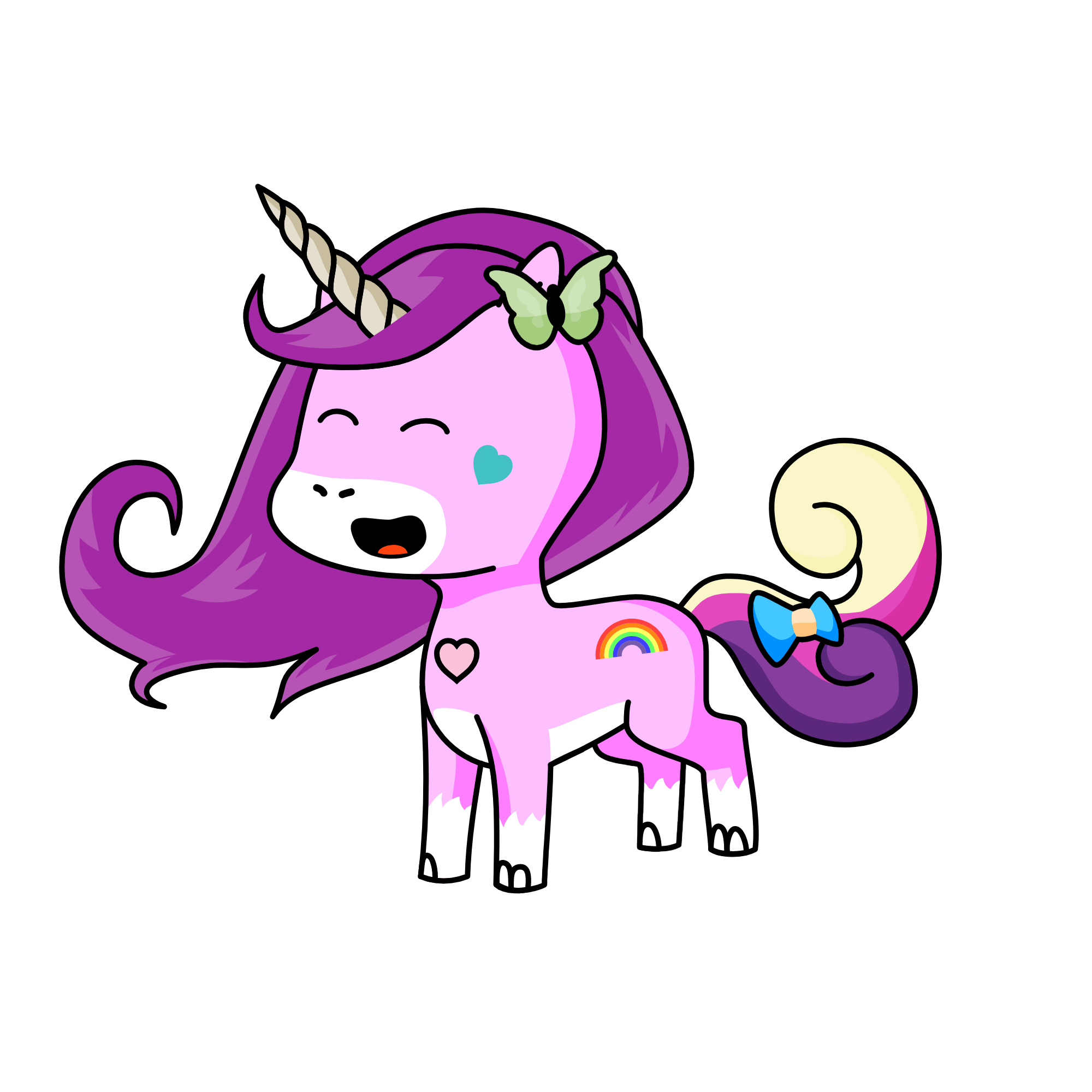 ✨ Sparkle ✨, the unicorn