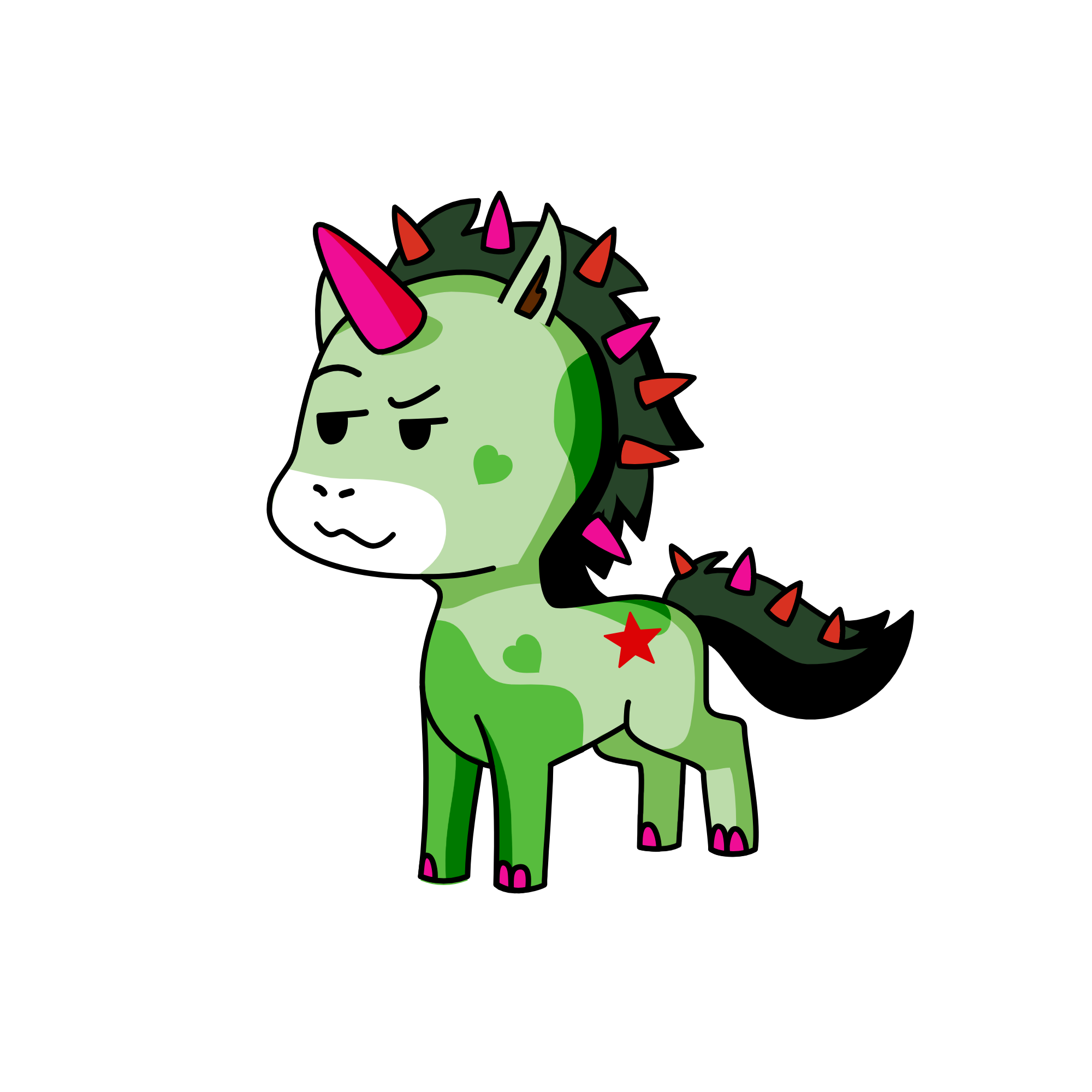 zombie, the unicorn