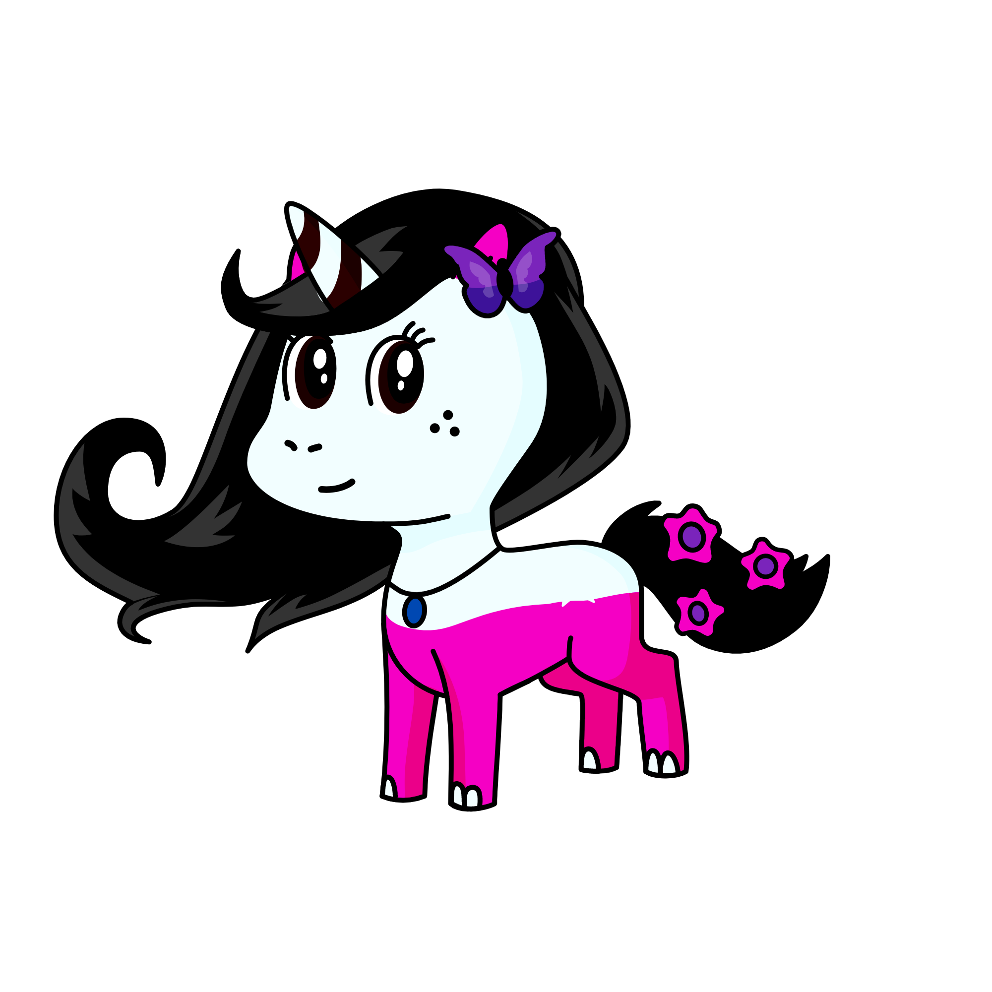 Snow White, the unicorn