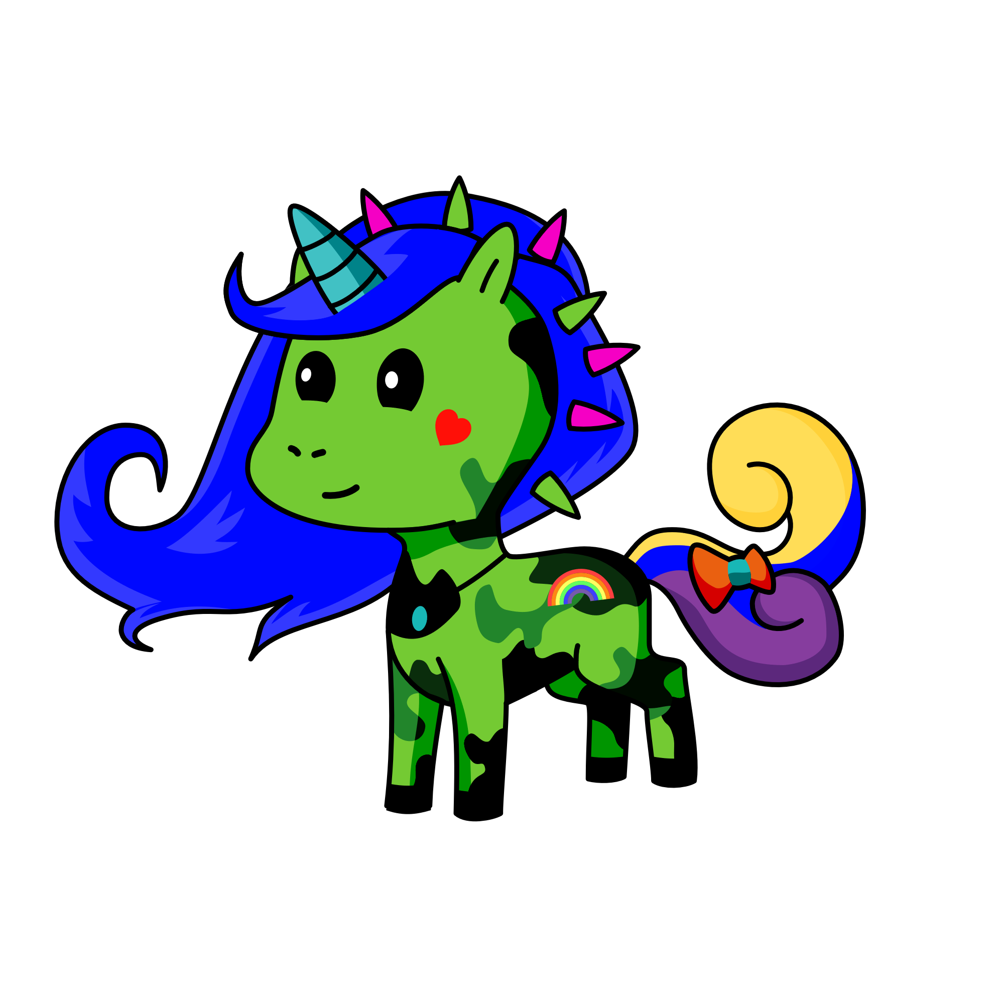Cynthia , the unicorn
