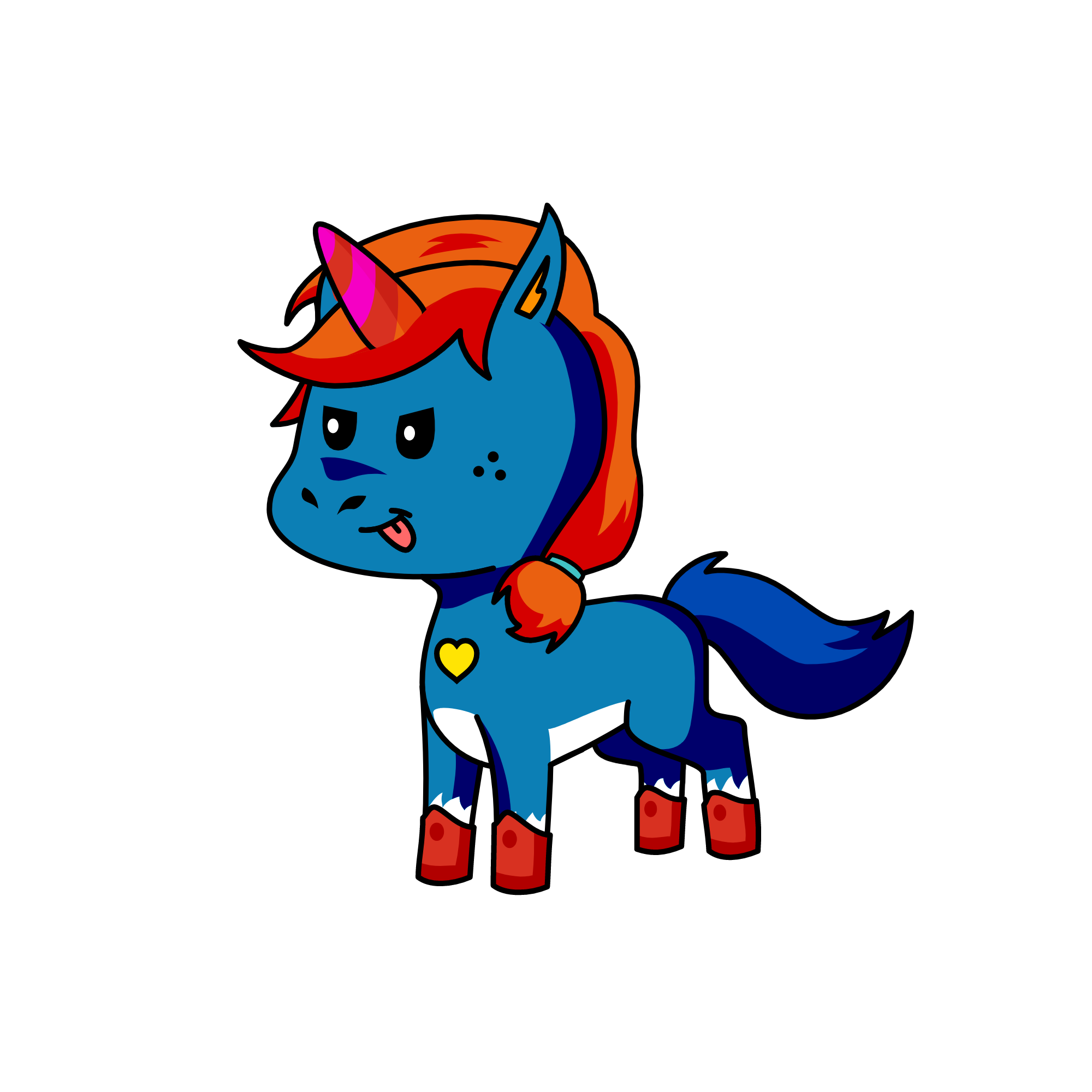 DONT LEAVE ME NOW , the unicorn