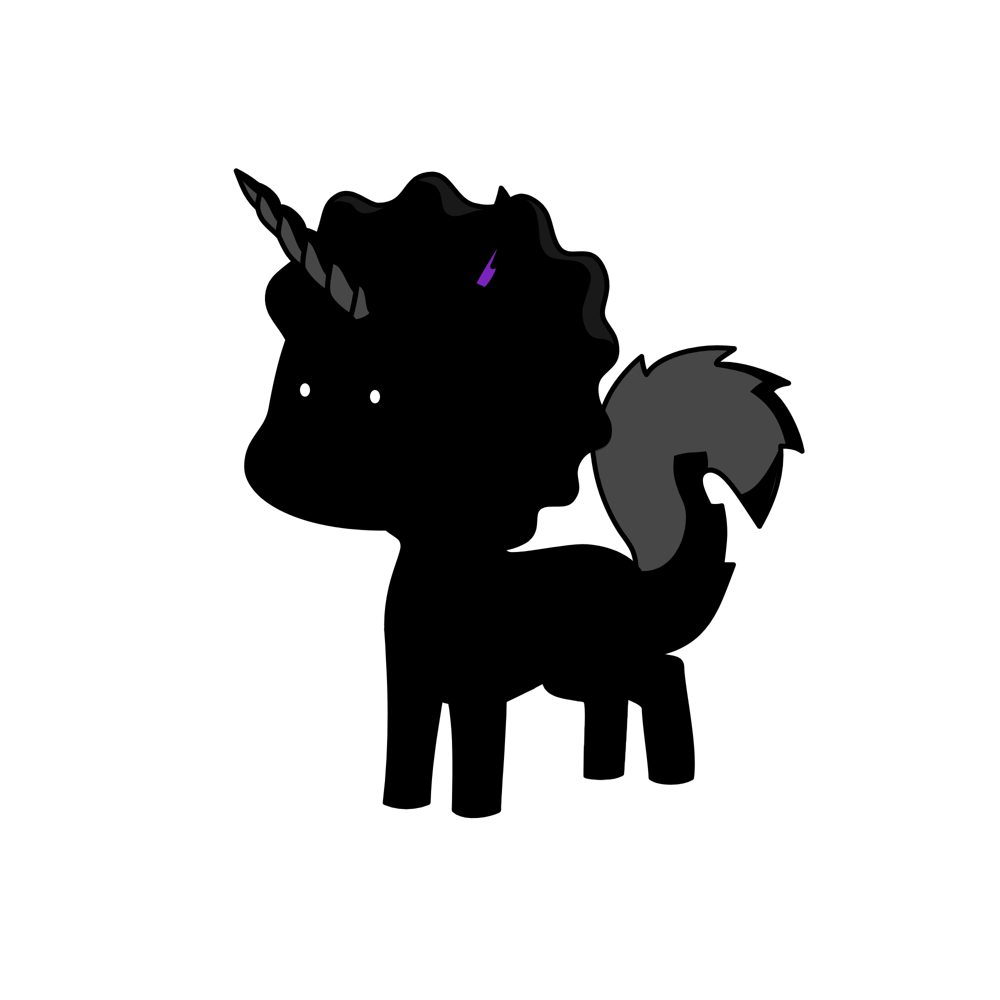 A NIGHT GOD IN THE SUNLIGHT , the unicorn