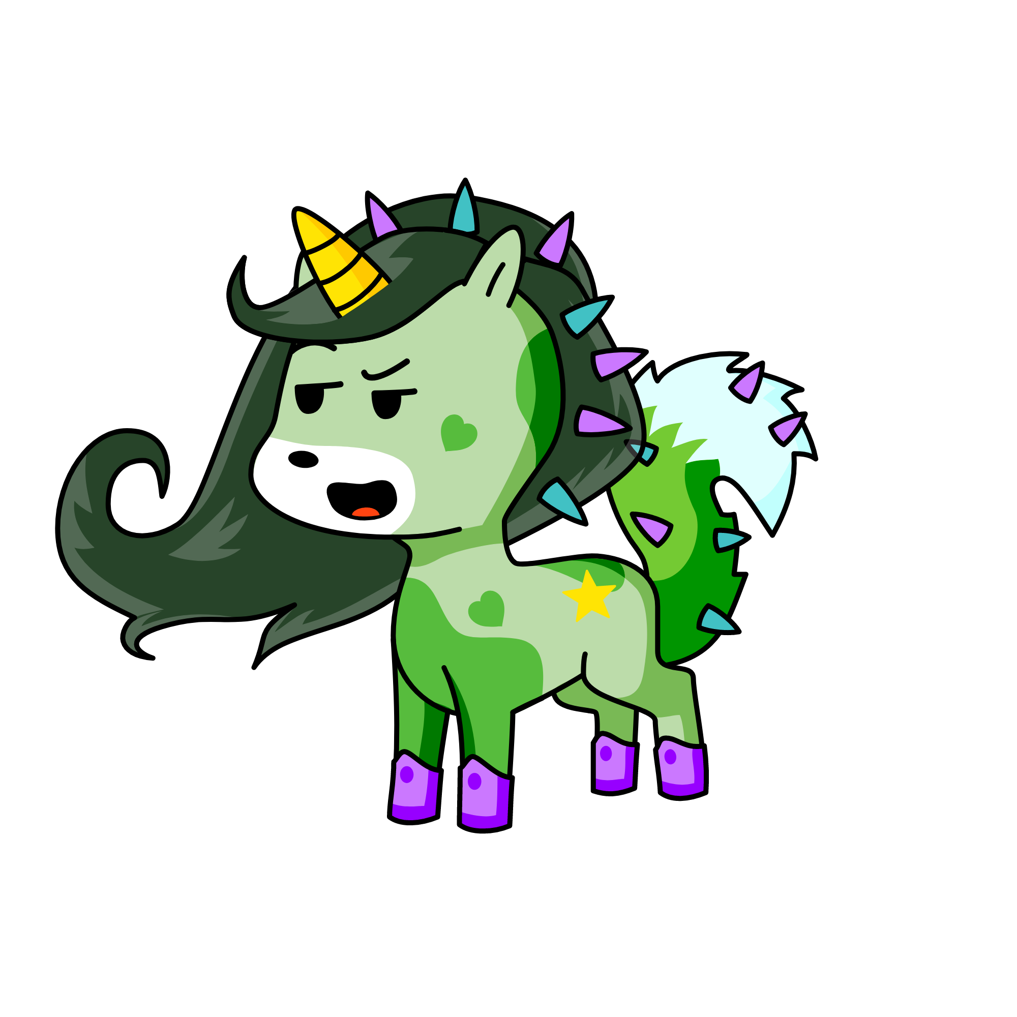 shadow, the unicorn
