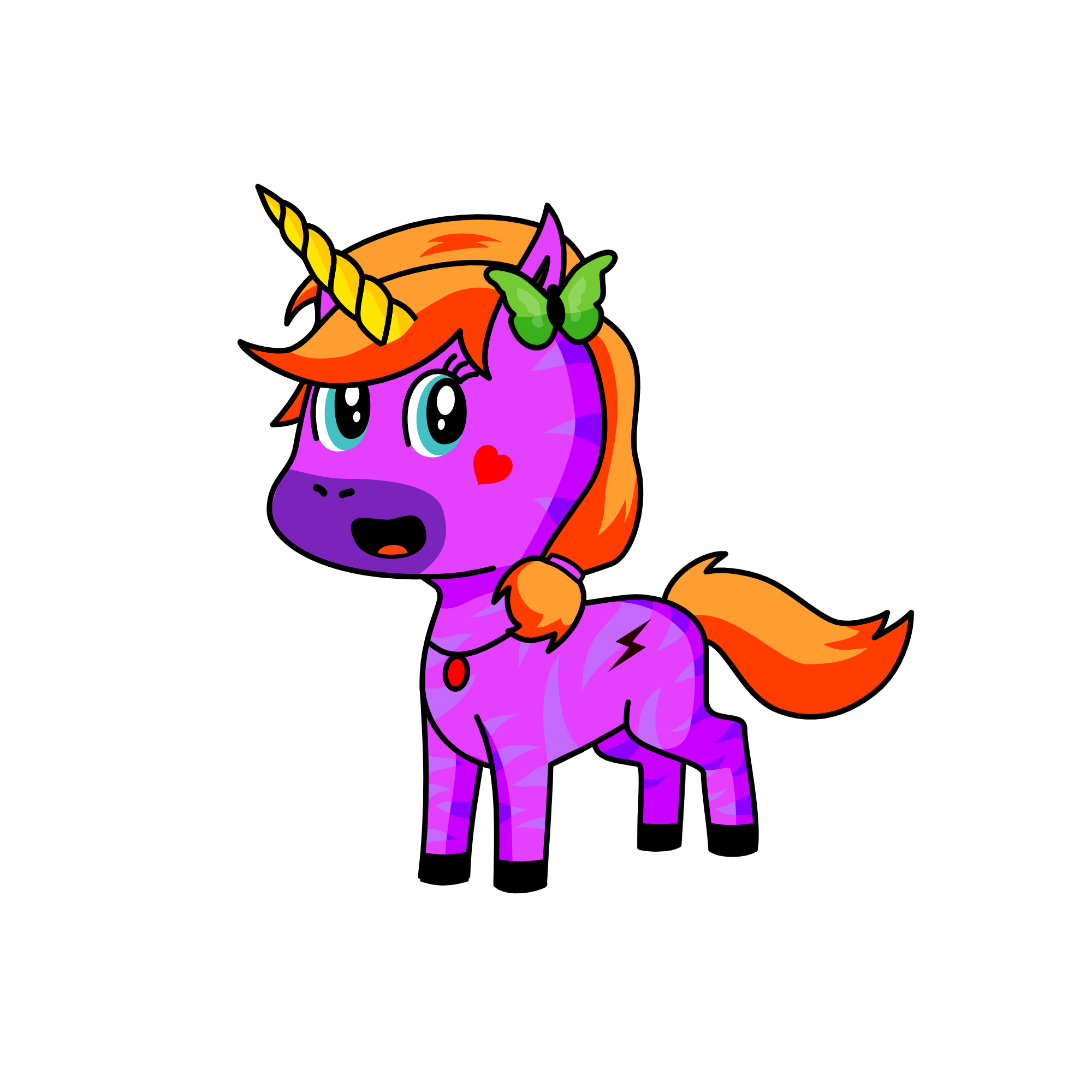 YUNİ, the unicorn