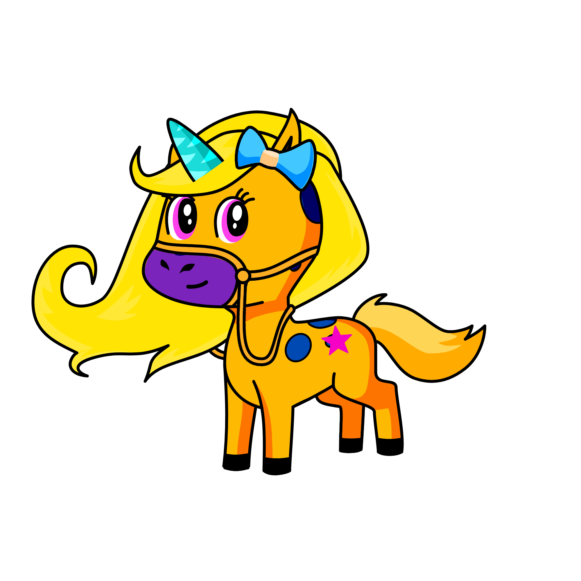 Applejack, the unicorn