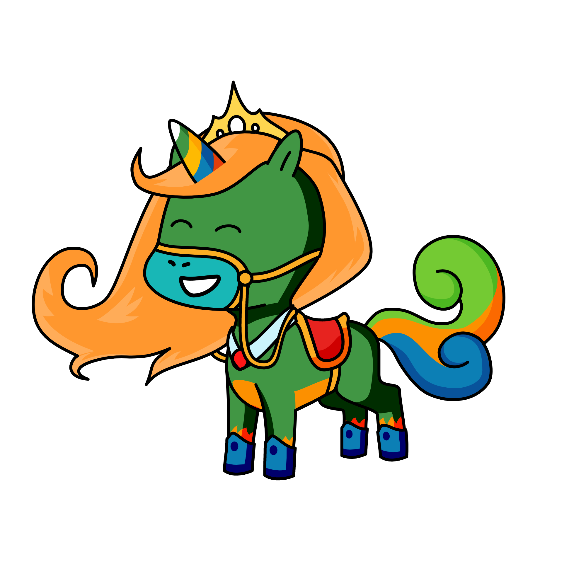 MERANDA, the unicorn