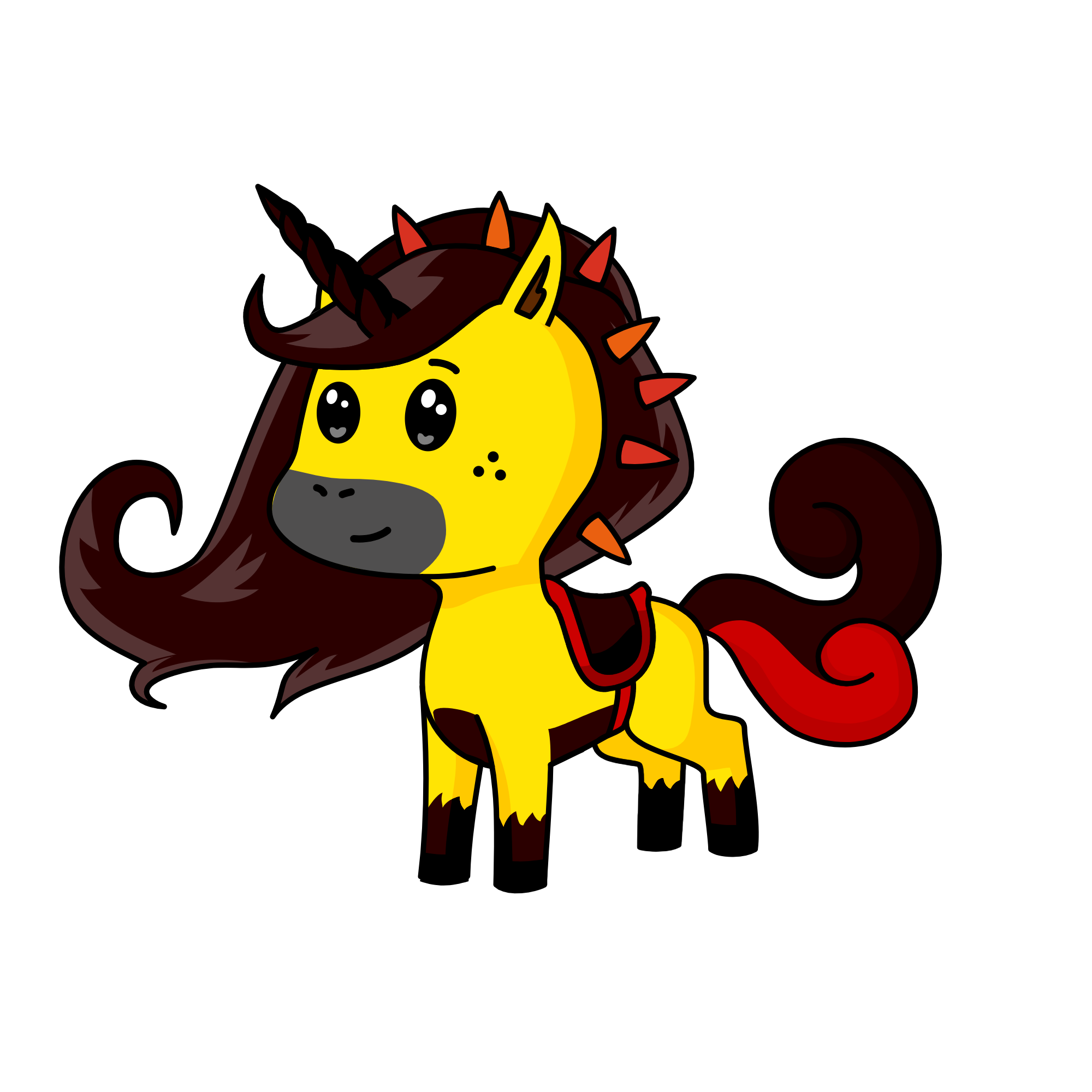 spicy julio, the unicorn