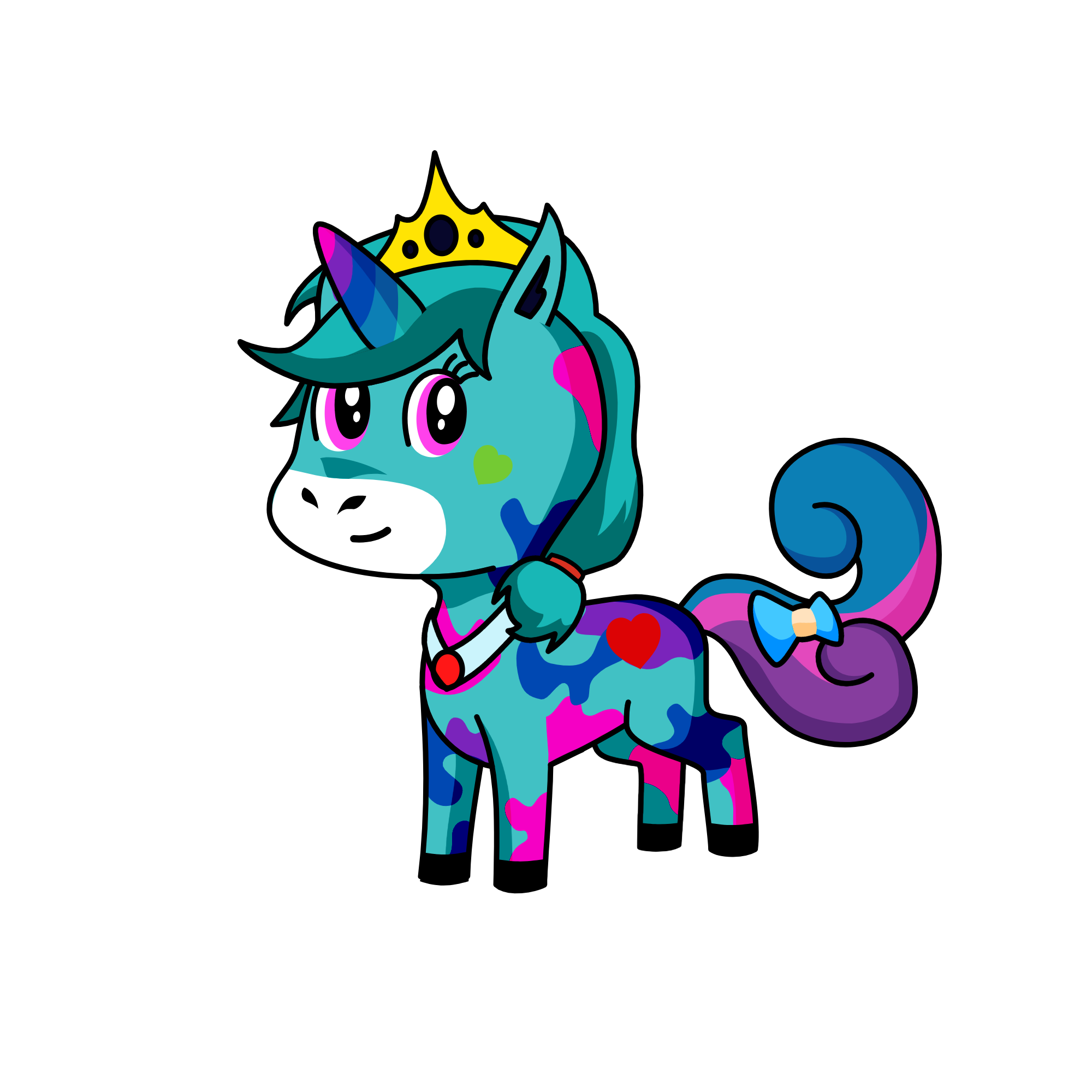 plinses, the unicorn