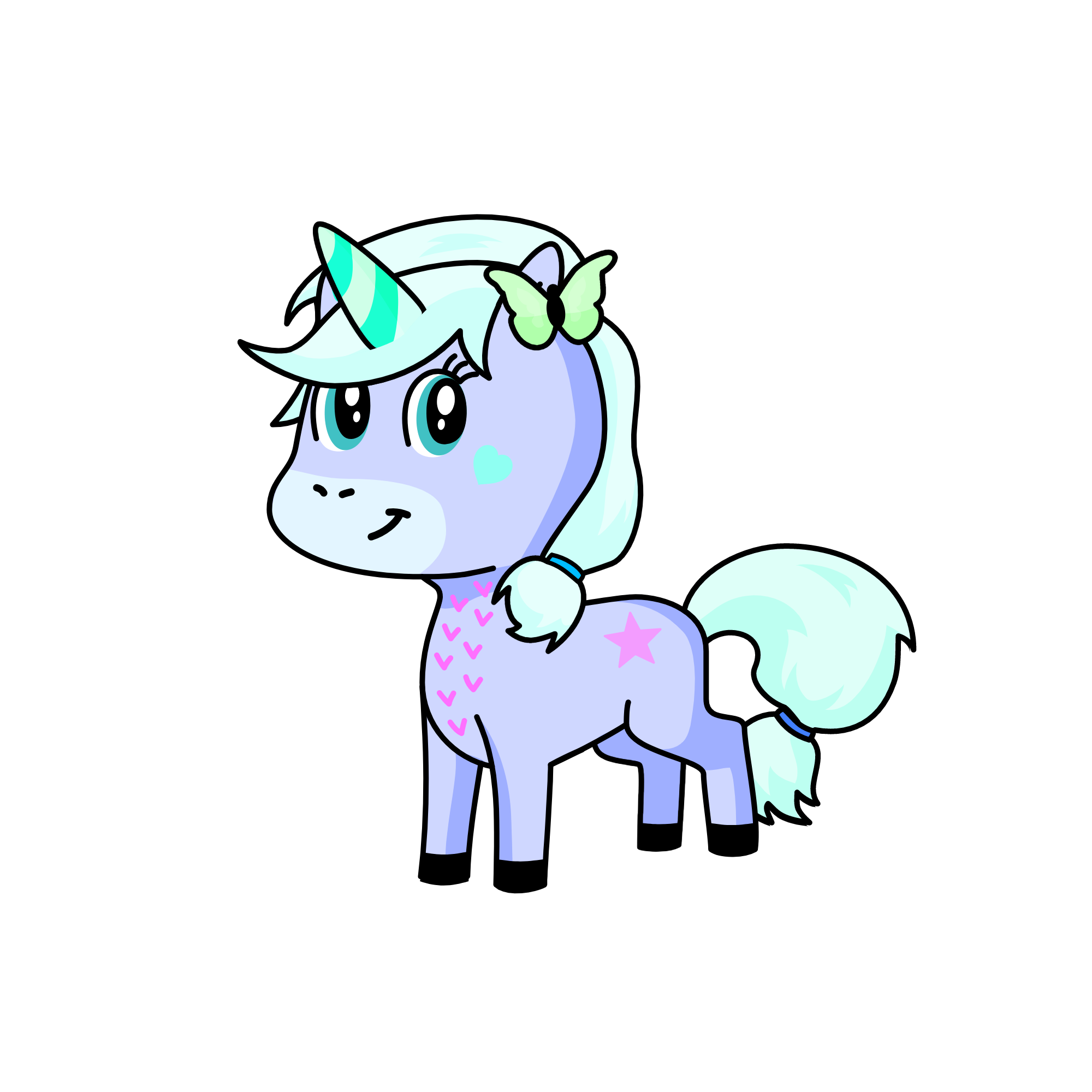 Cotten, the unicorn