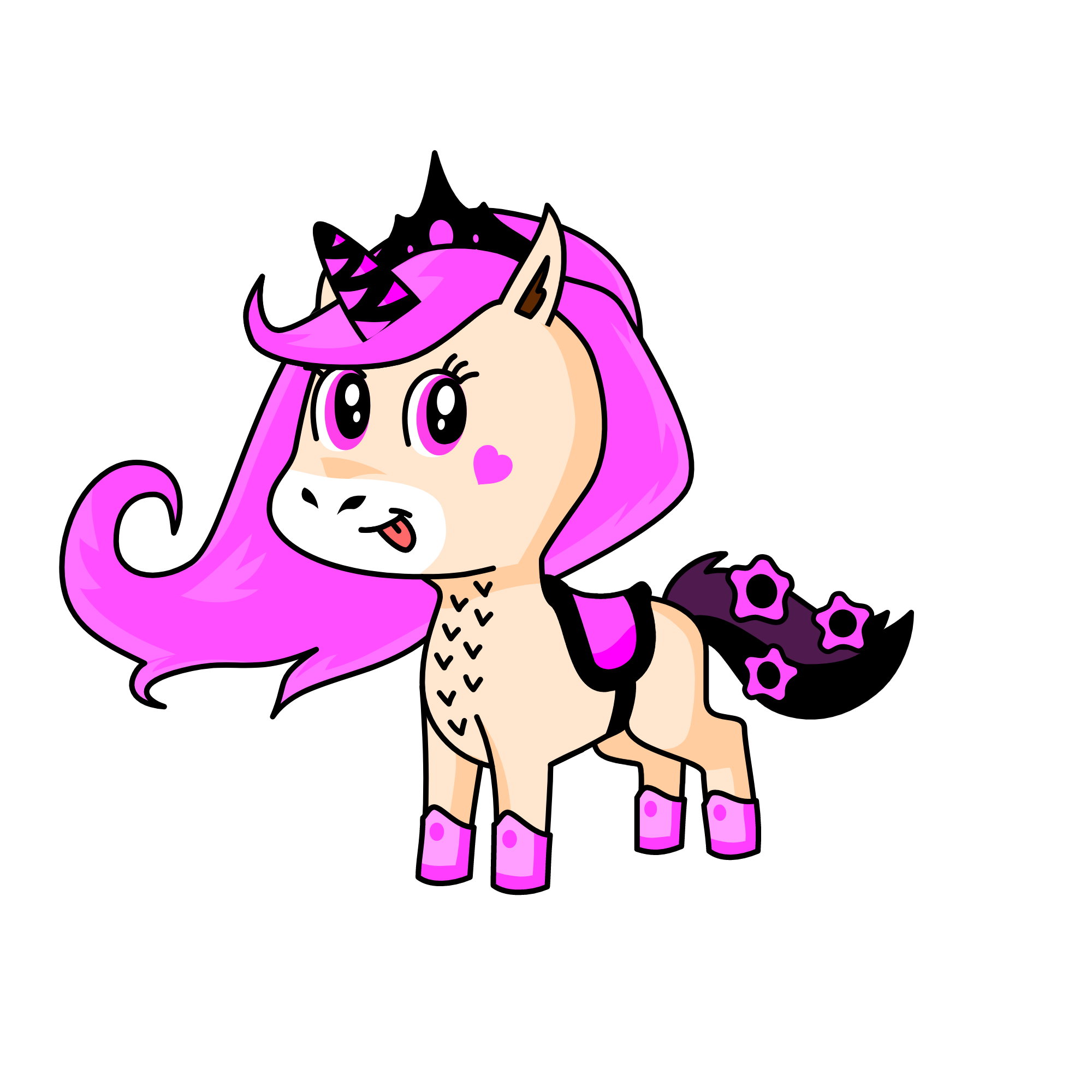 Blink, the unicorn