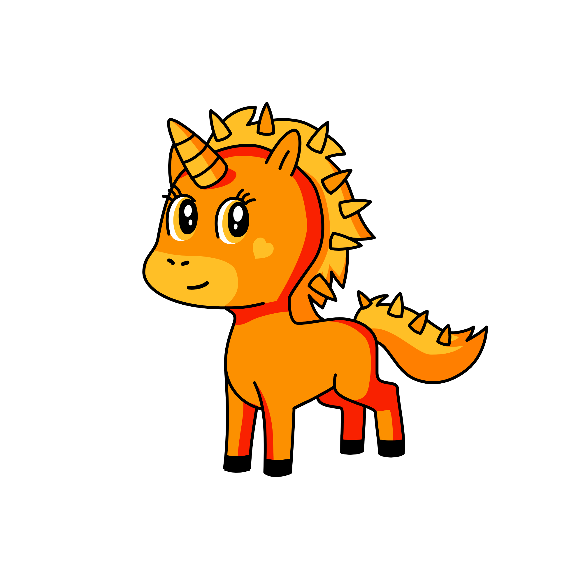 fire, the unicorn