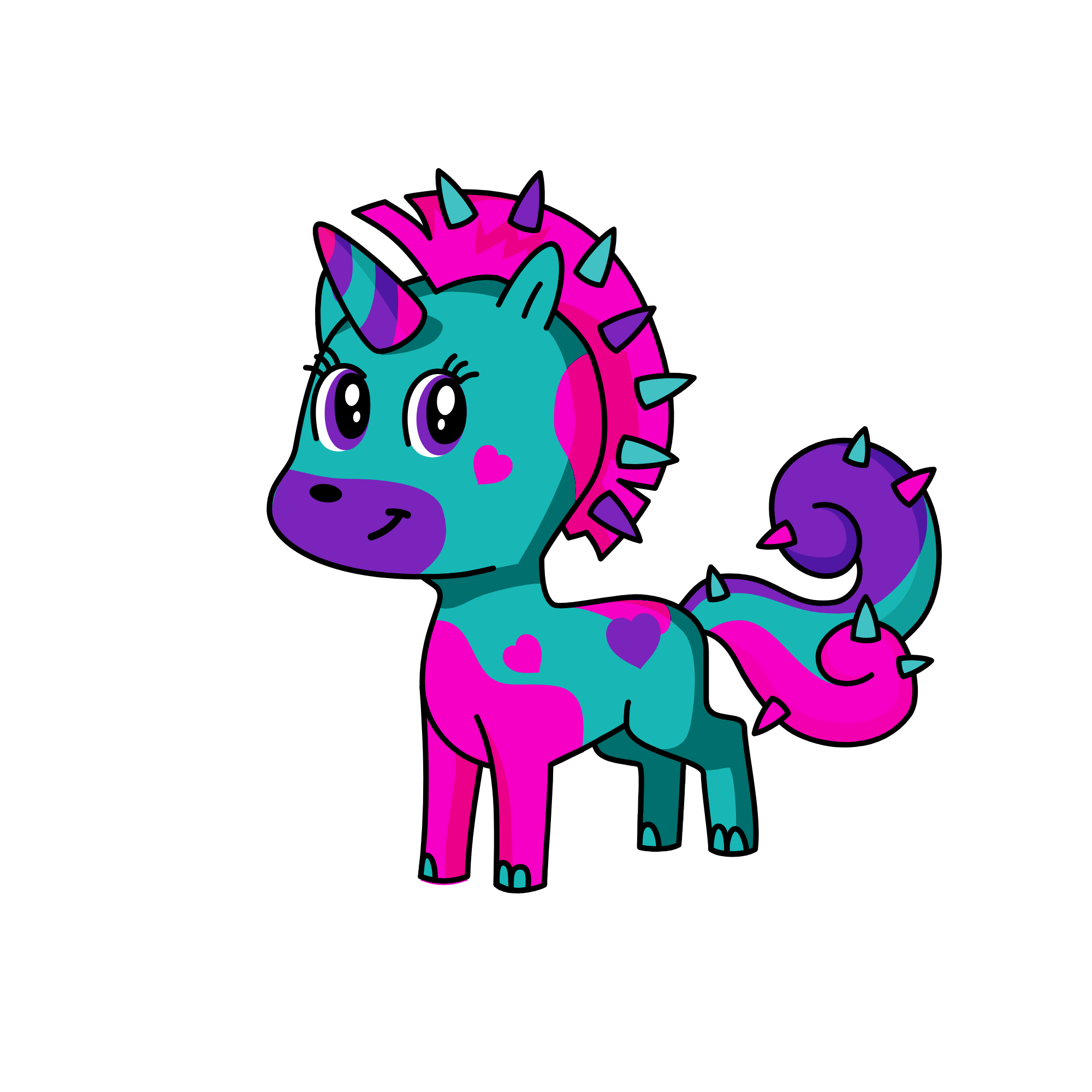 k, the unicorn