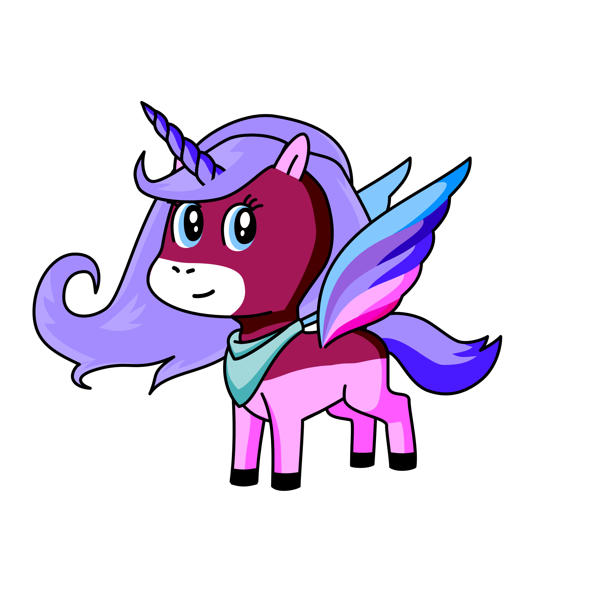 angelponymonica, the unicorn
