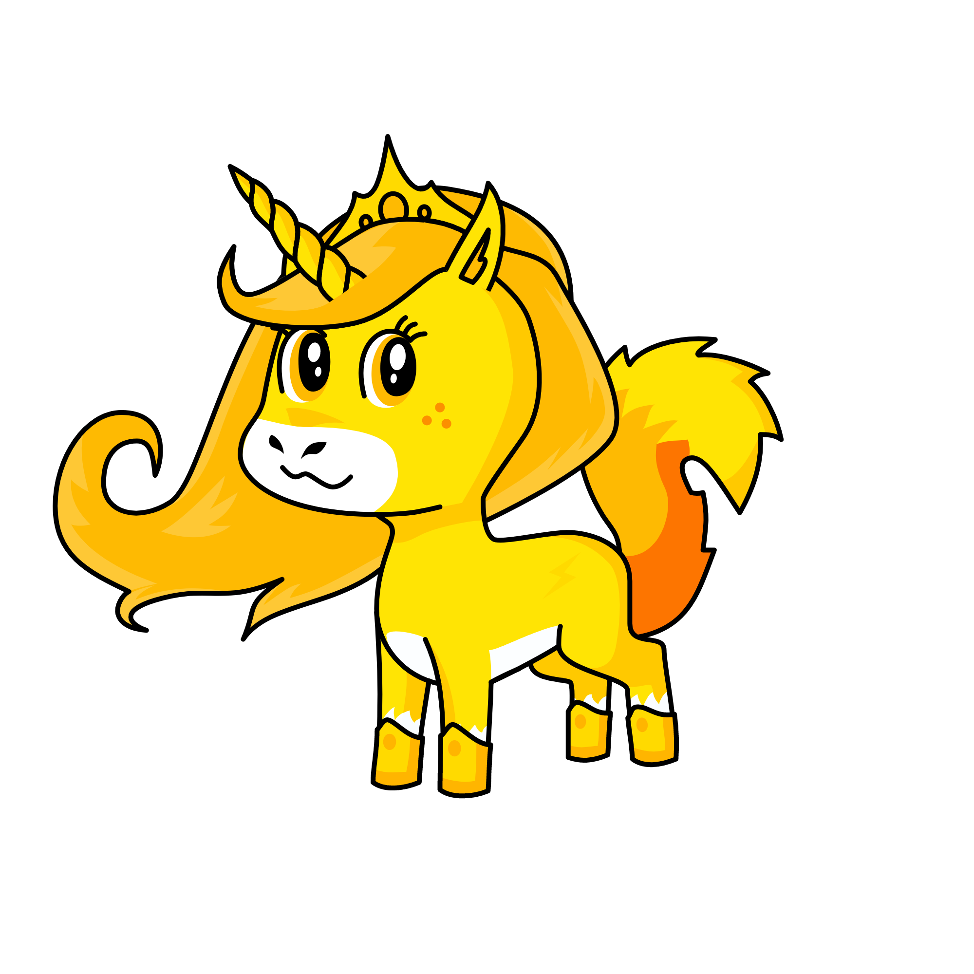 Fox, the unicorn