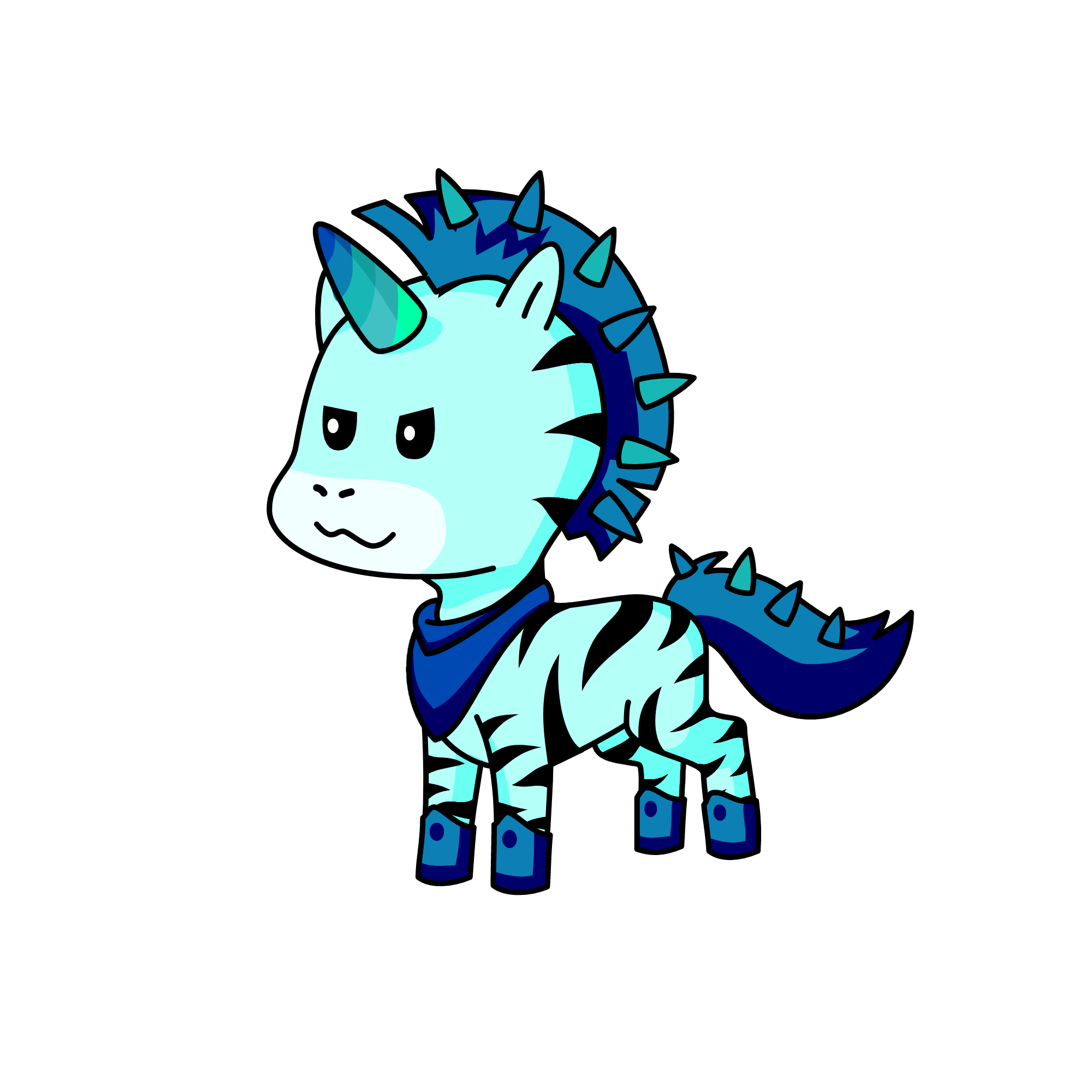 punk, the unicorn