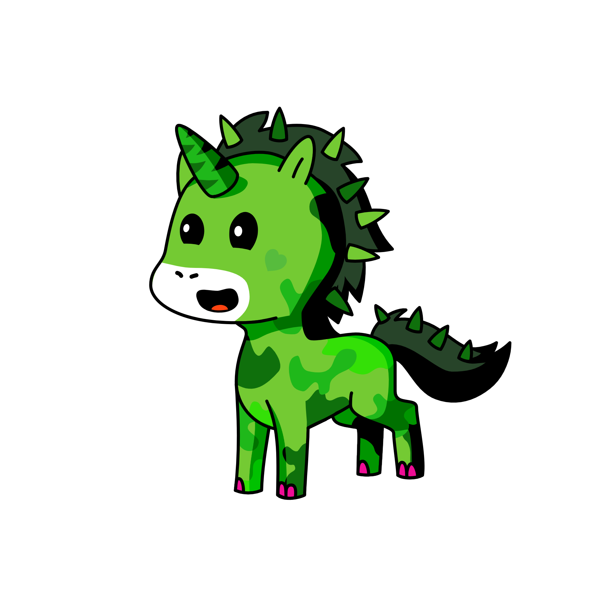 グリーナ, the unicorn