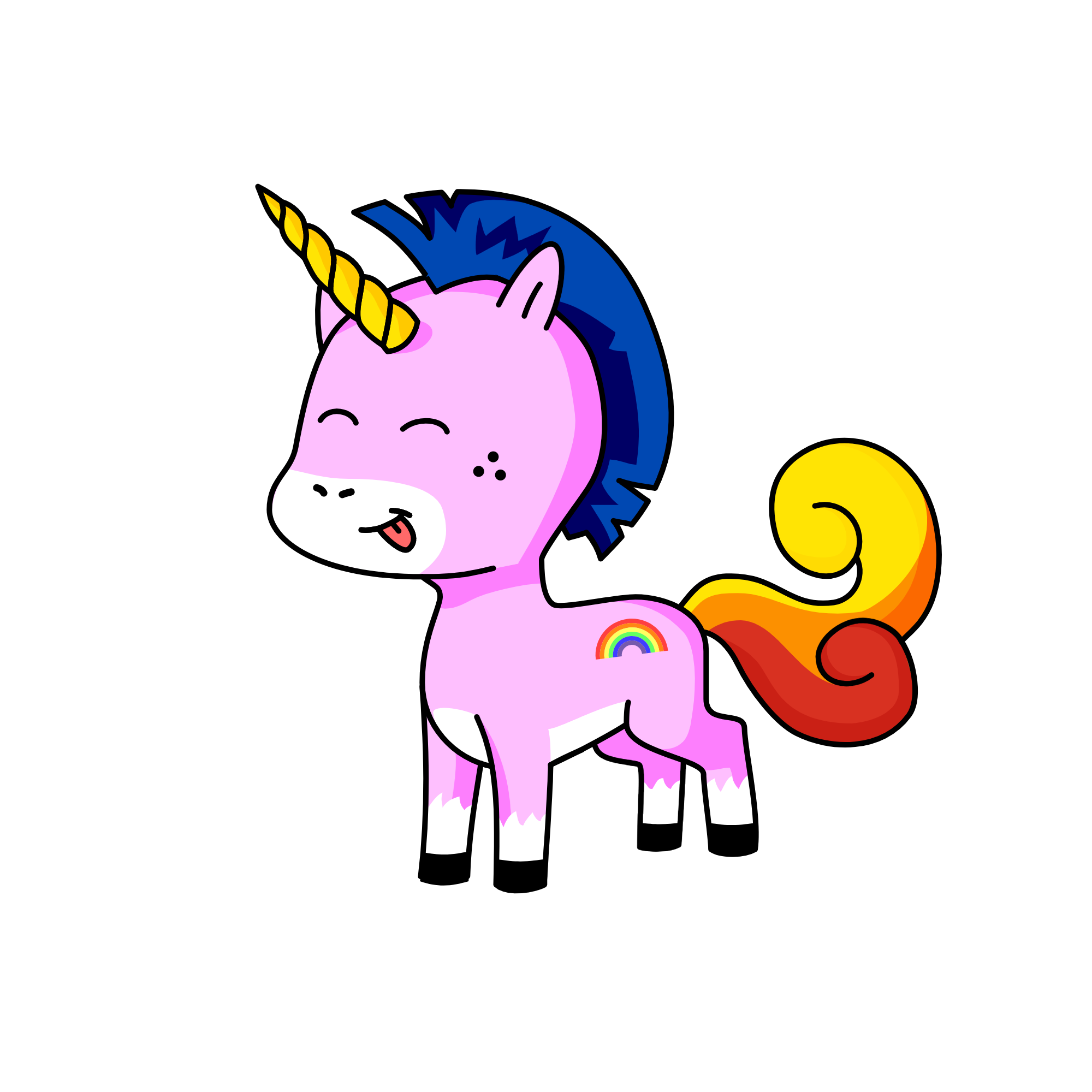 Geo, the unicorn