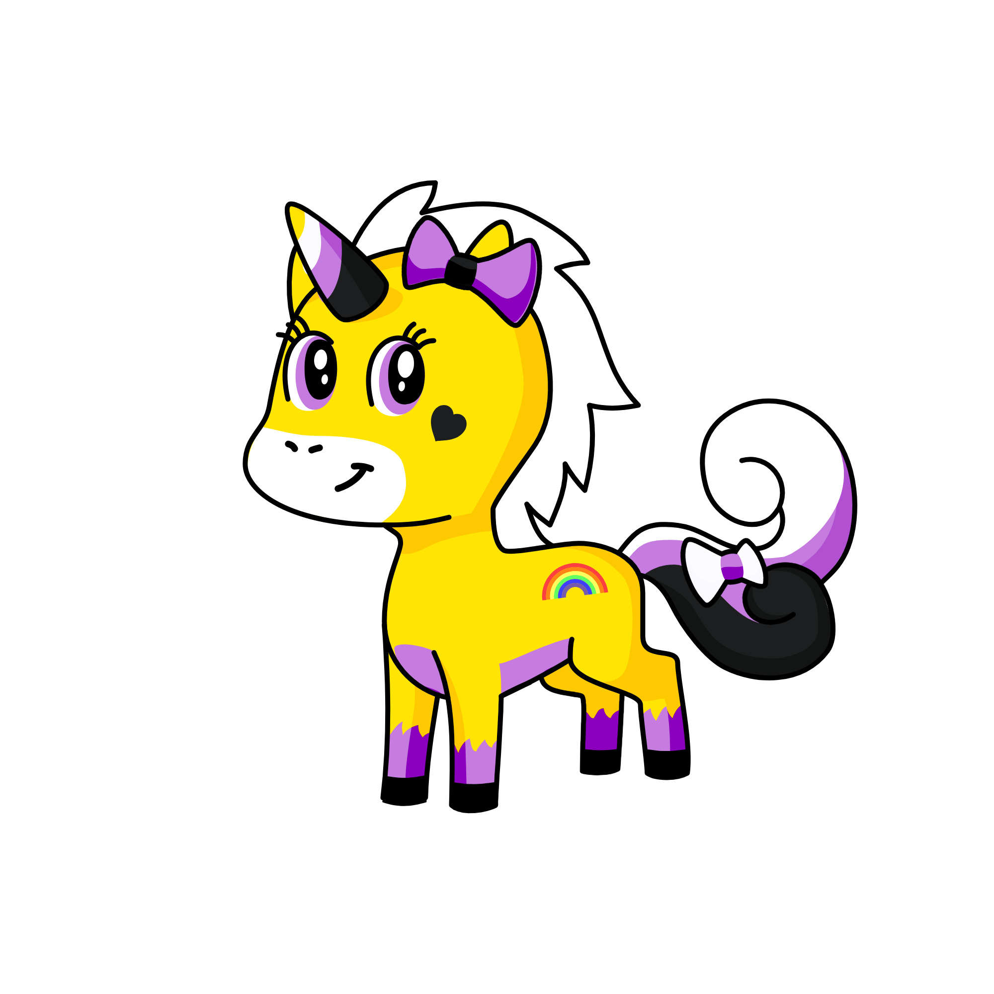 non binary, the unicorn