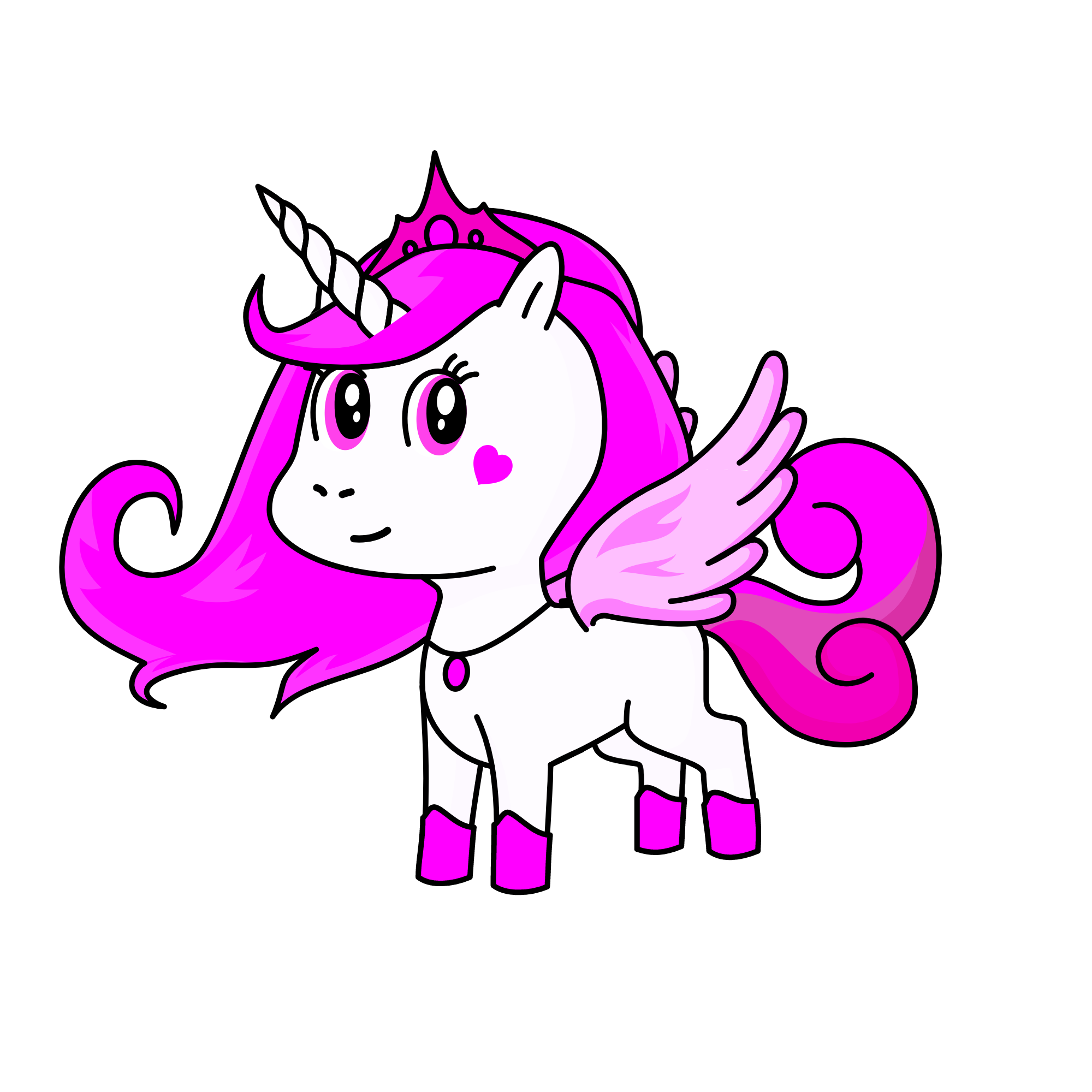 XxGalaxy_PinkxX, the unicorn