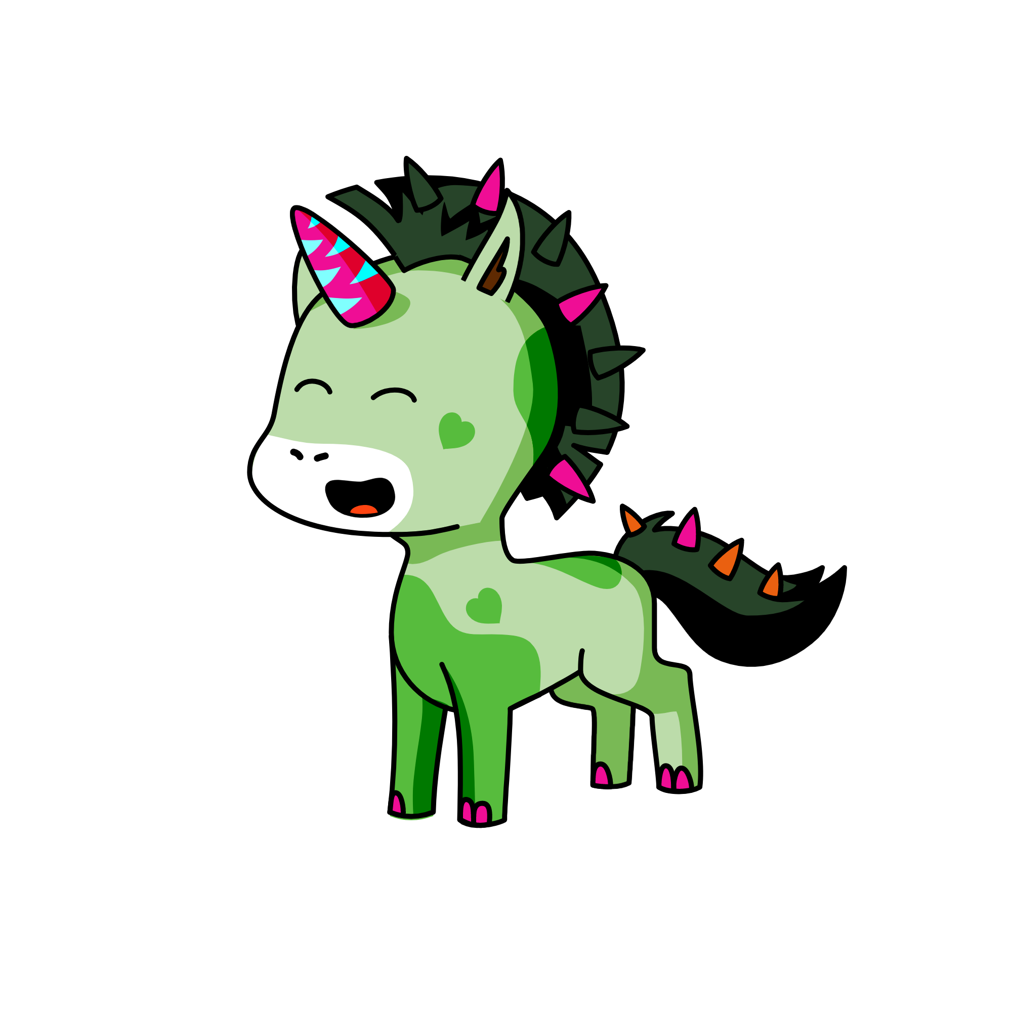 spike, the unicorn