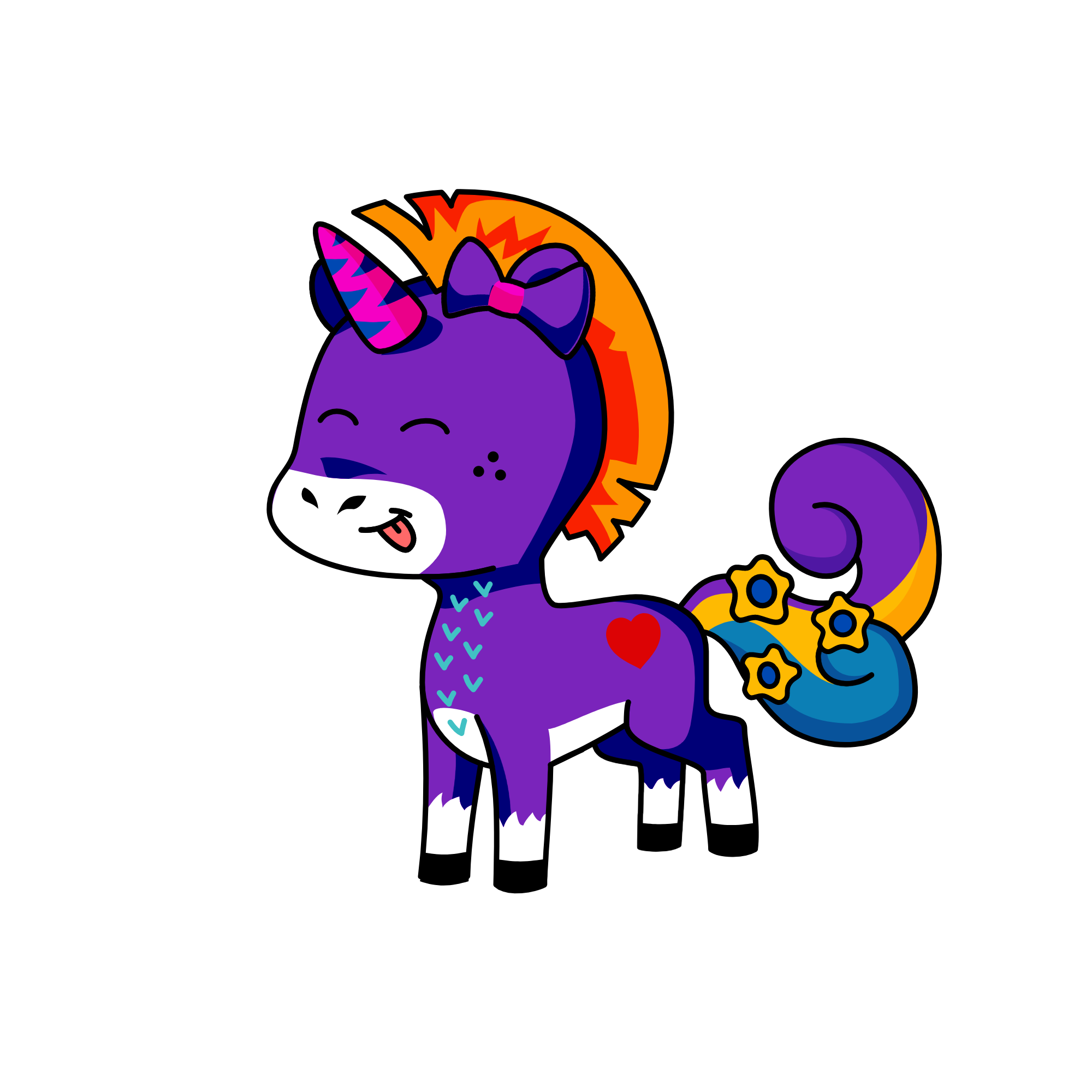 スノウ, the unicorn