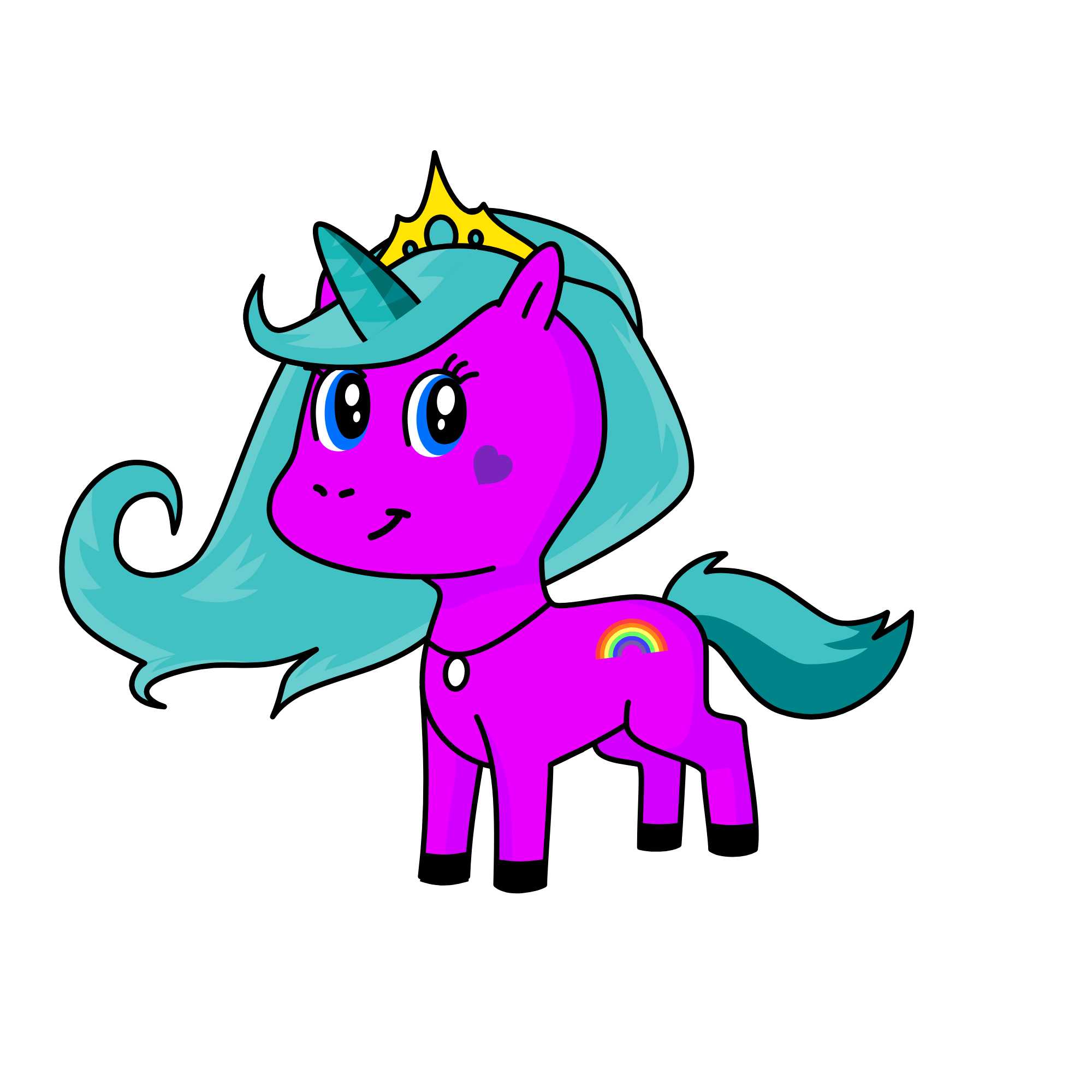 Rosa, the unicorn