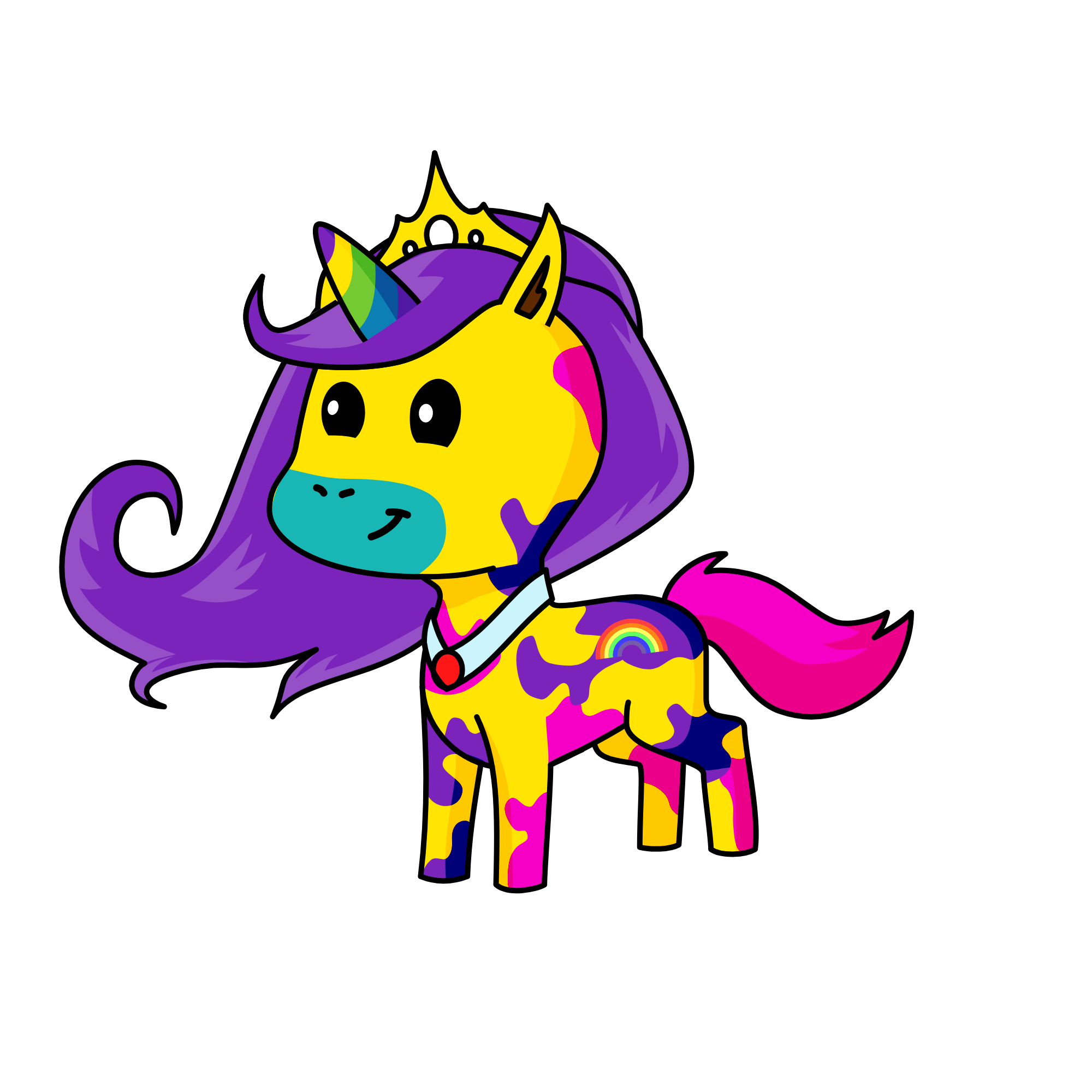 khudgmudge, the unicorn