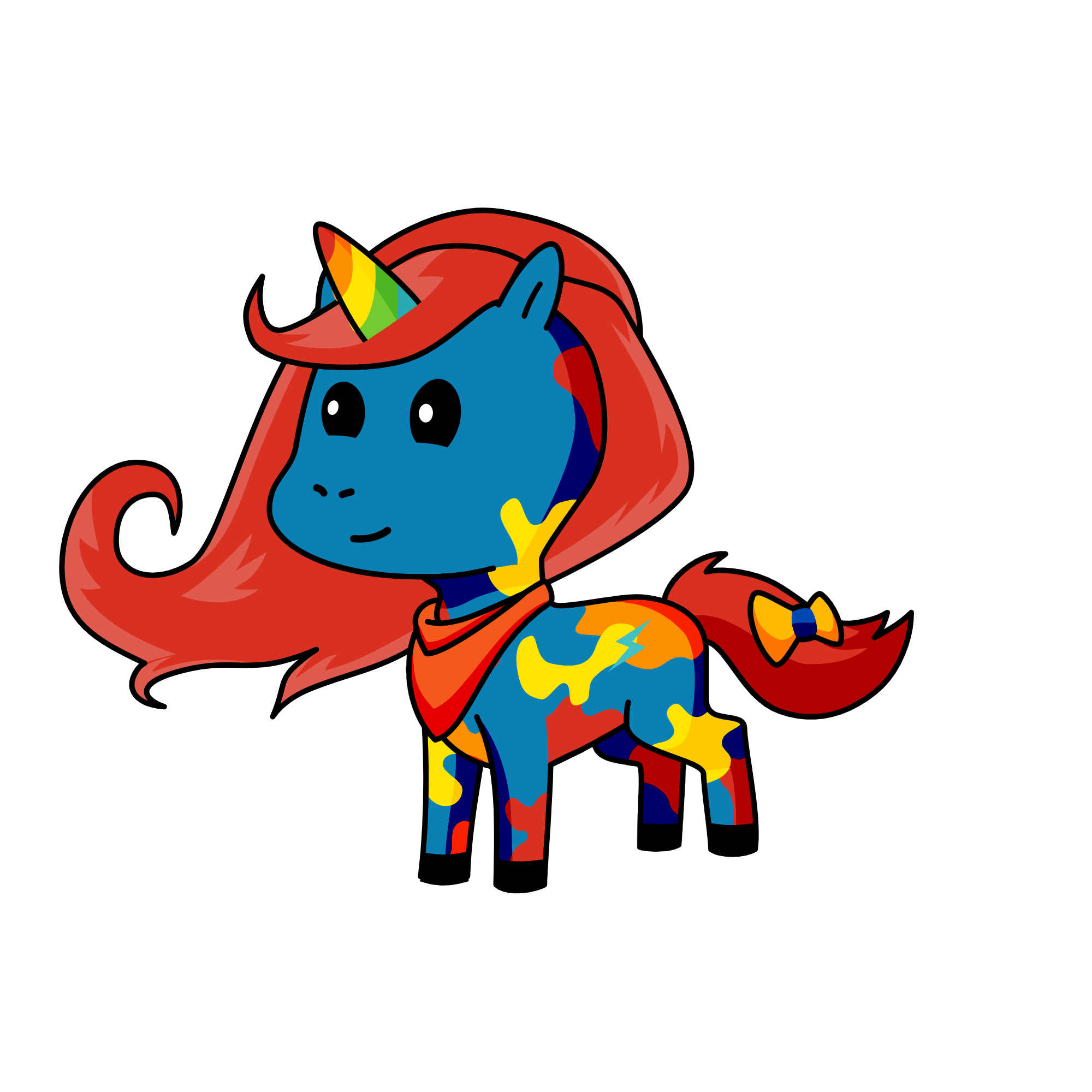fire, the unicorn